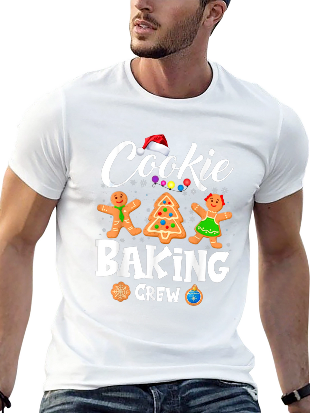 Cookie Baking Crew Christmas Holiday T-Shirt