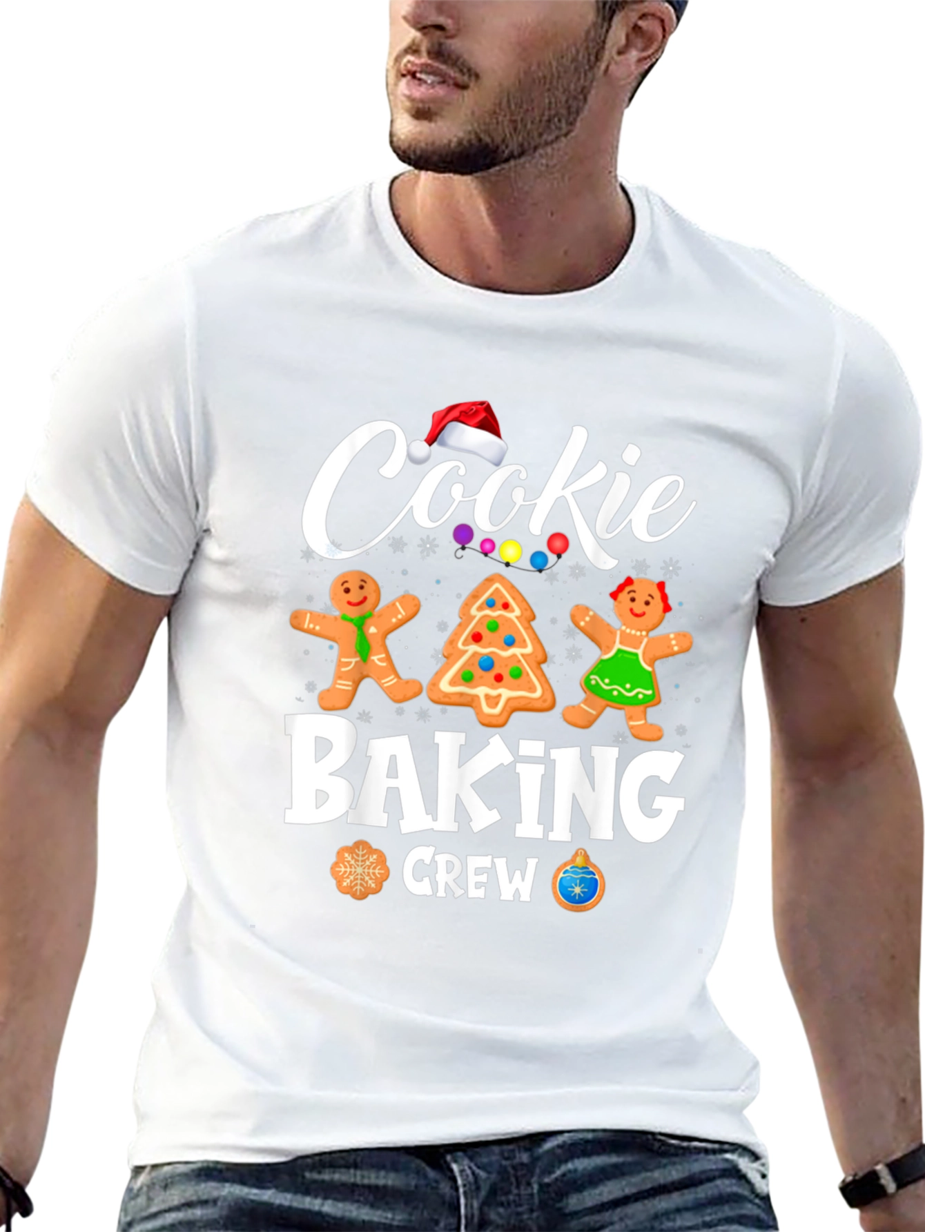 Cookie Baking Crew Christmas Holiday T-Shirt