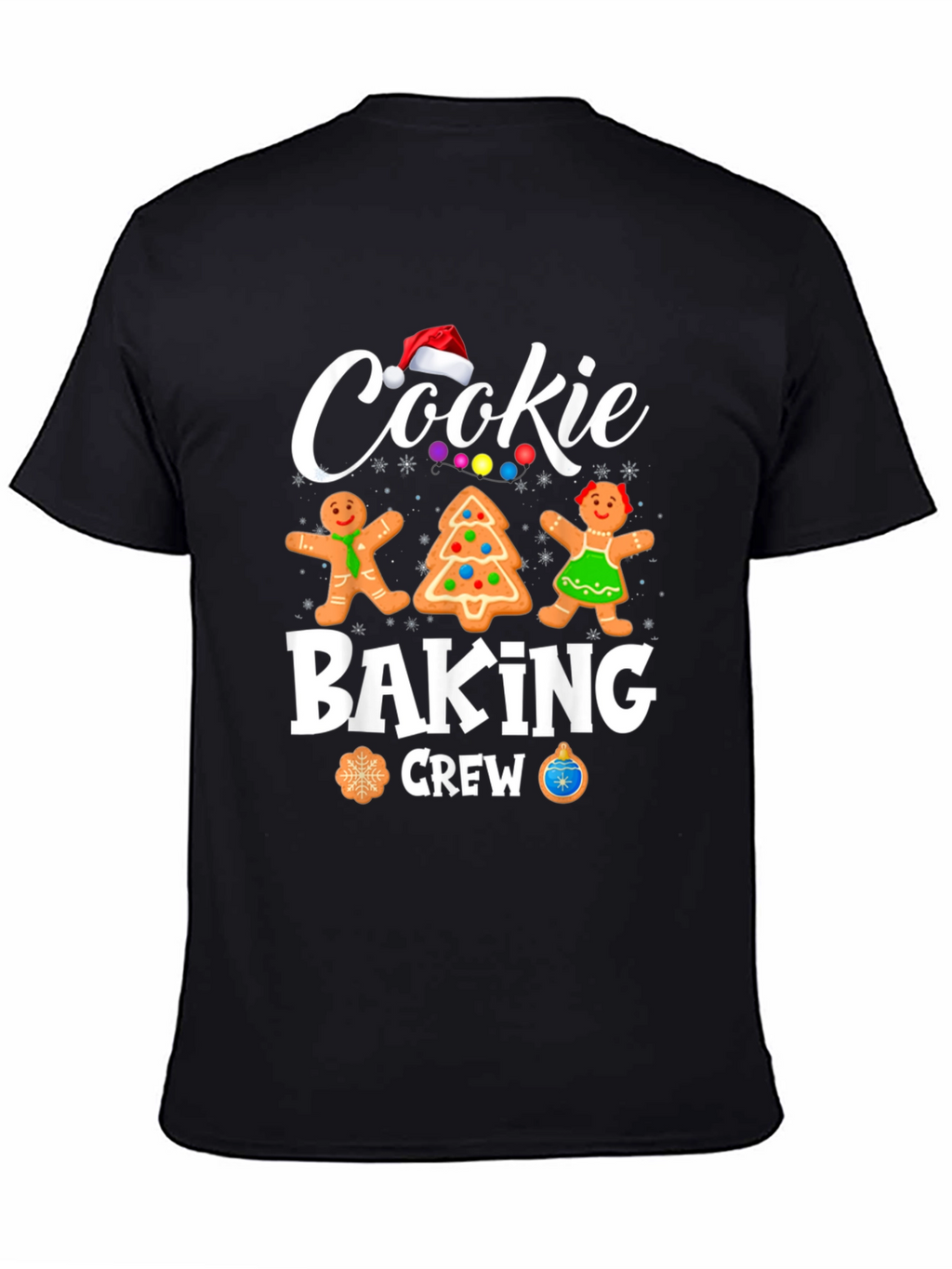 Cookie Baking Crew Christmas Holiday T-Shirt