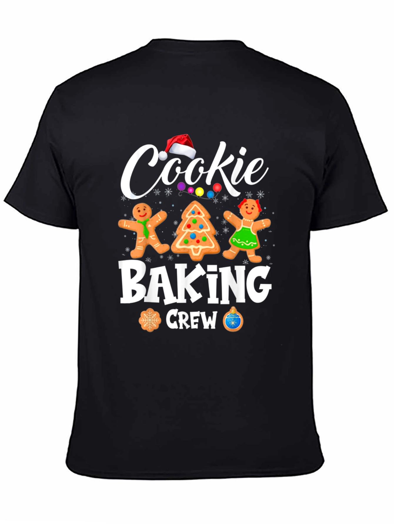 Cookie Baking Crew Christmas Holiday T-Shirt