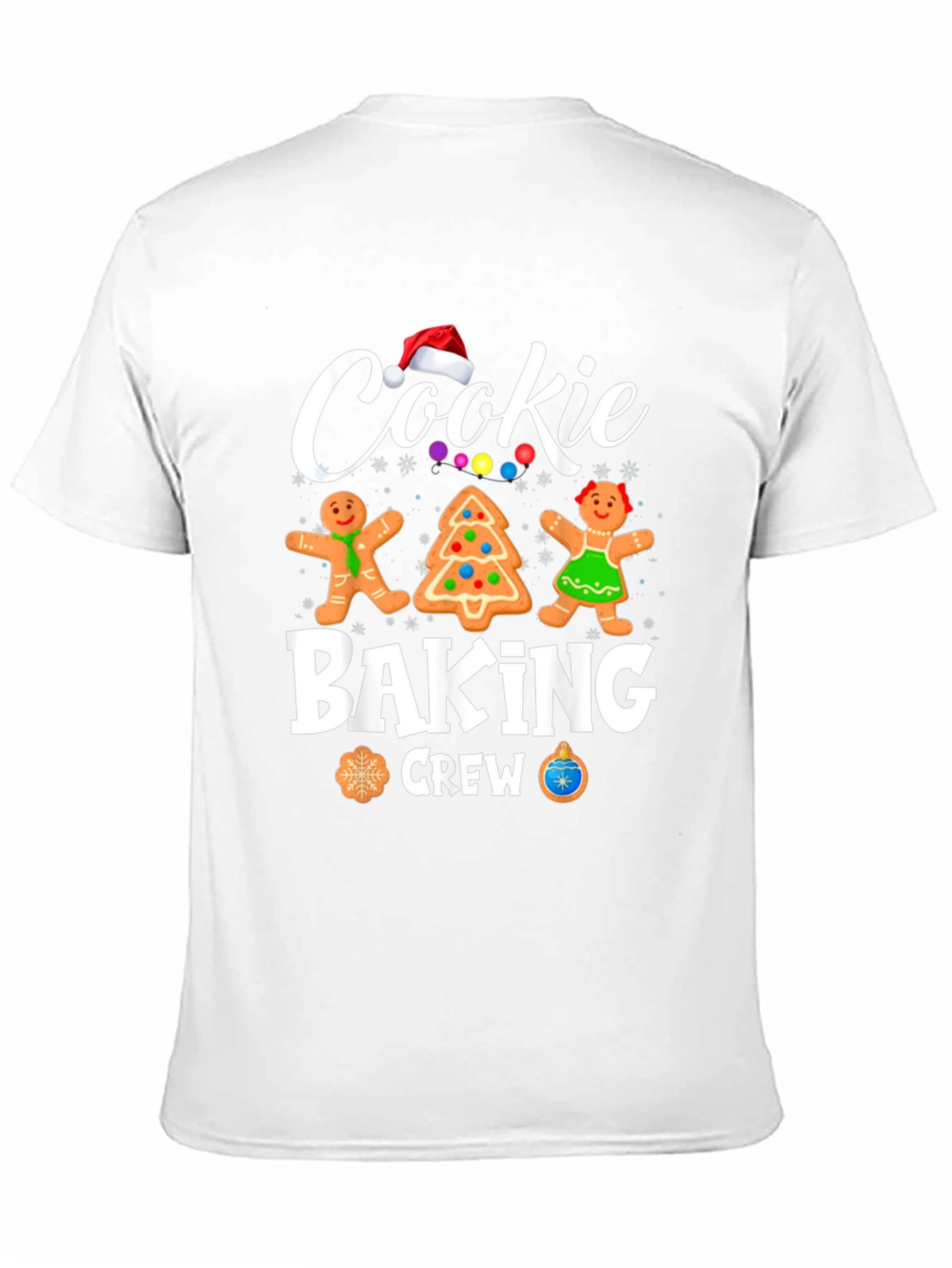 Cookie Baking Crew Christmas Holiday T-Shirt