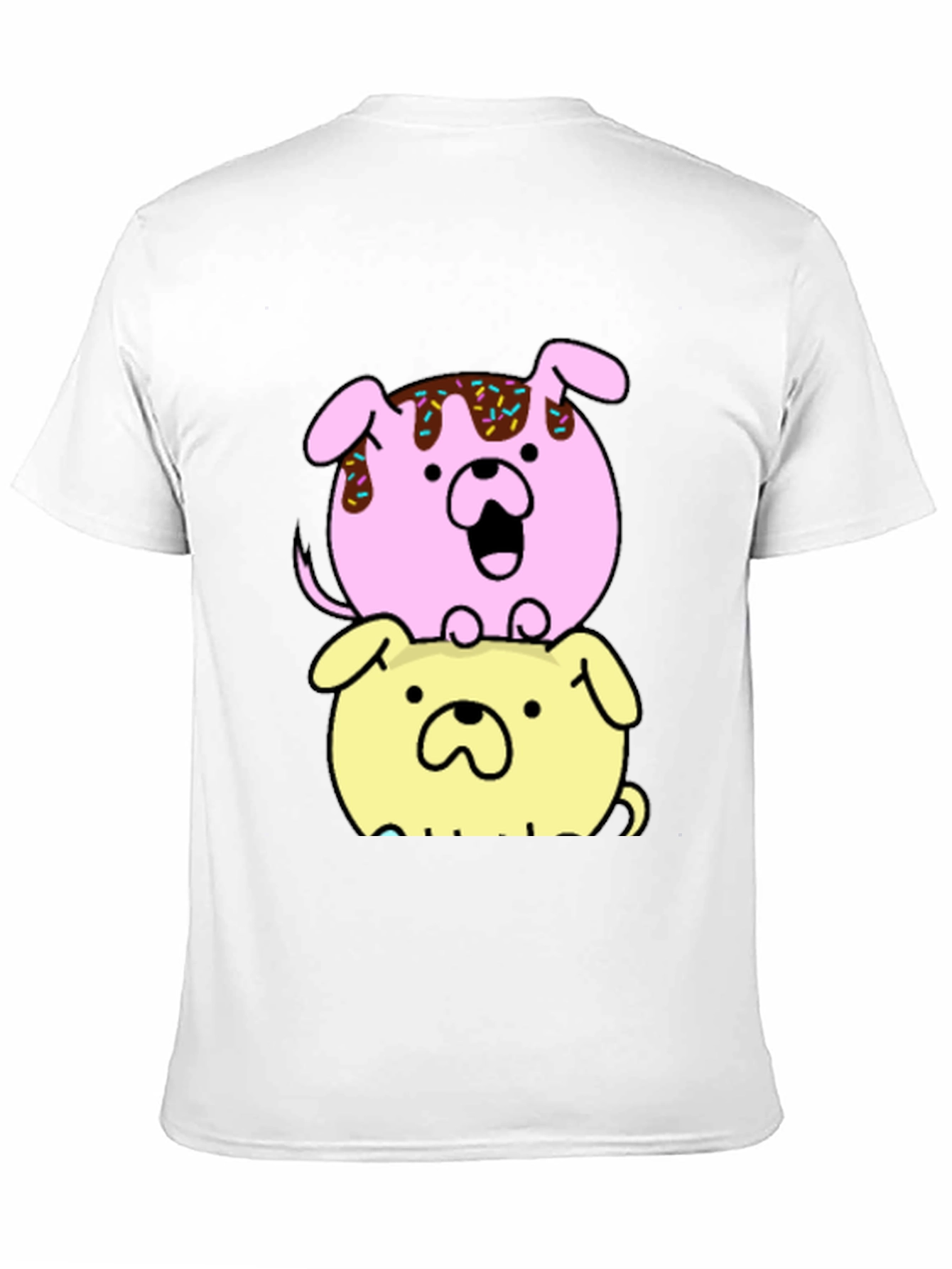 Dog Donut Stack Graphic Tee