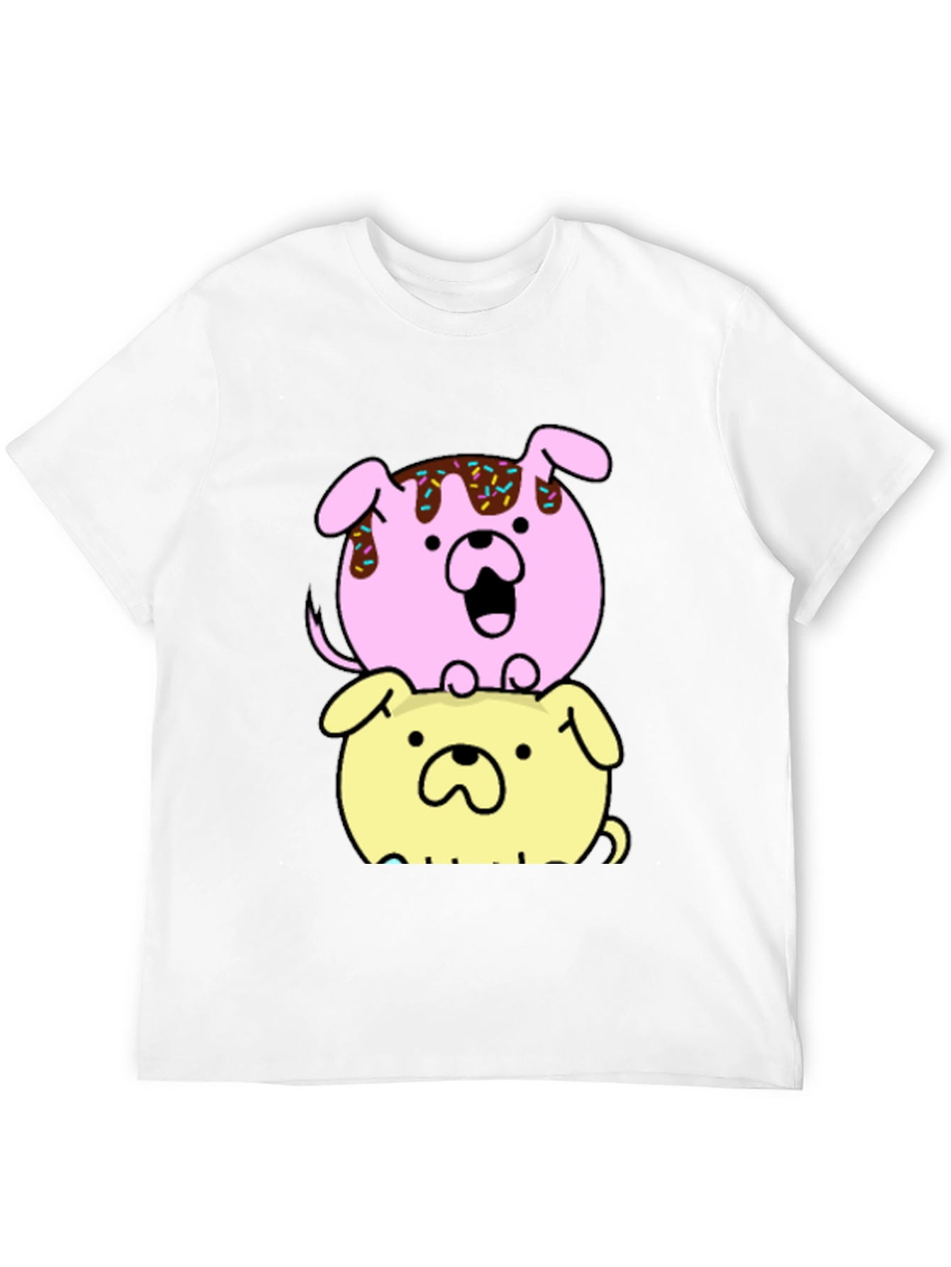 Dog Donut Stack Graphic Tee