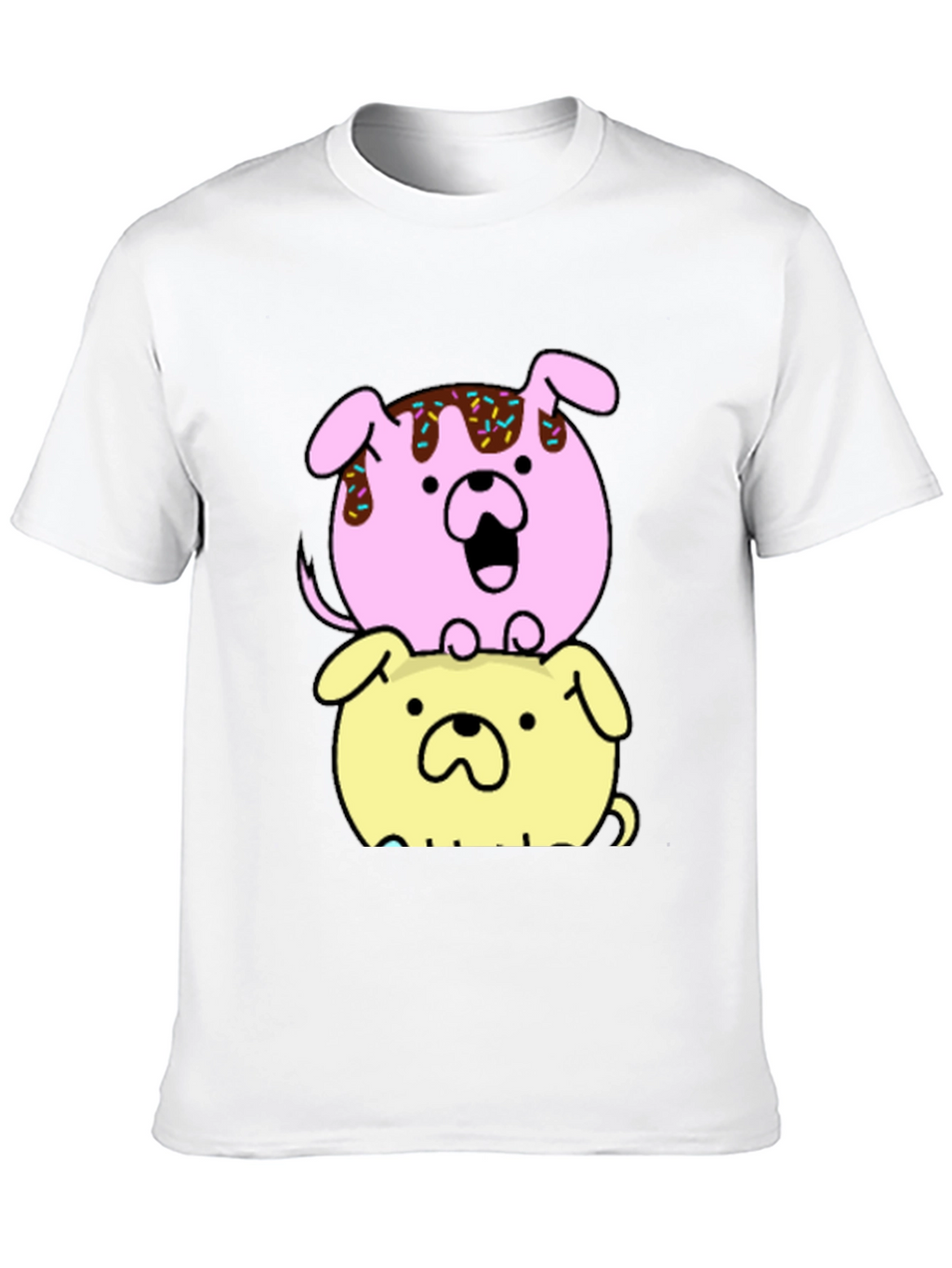 Dog Donut Stack Graphic Tee