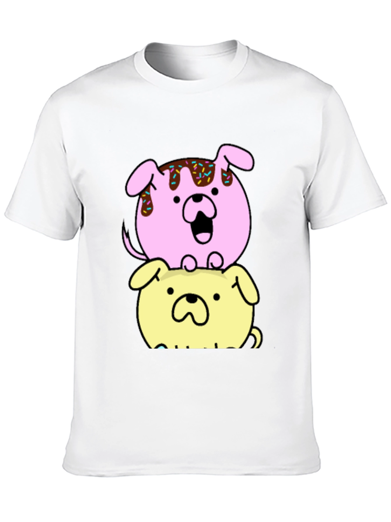 Dog Donut Stack Graphic Tee