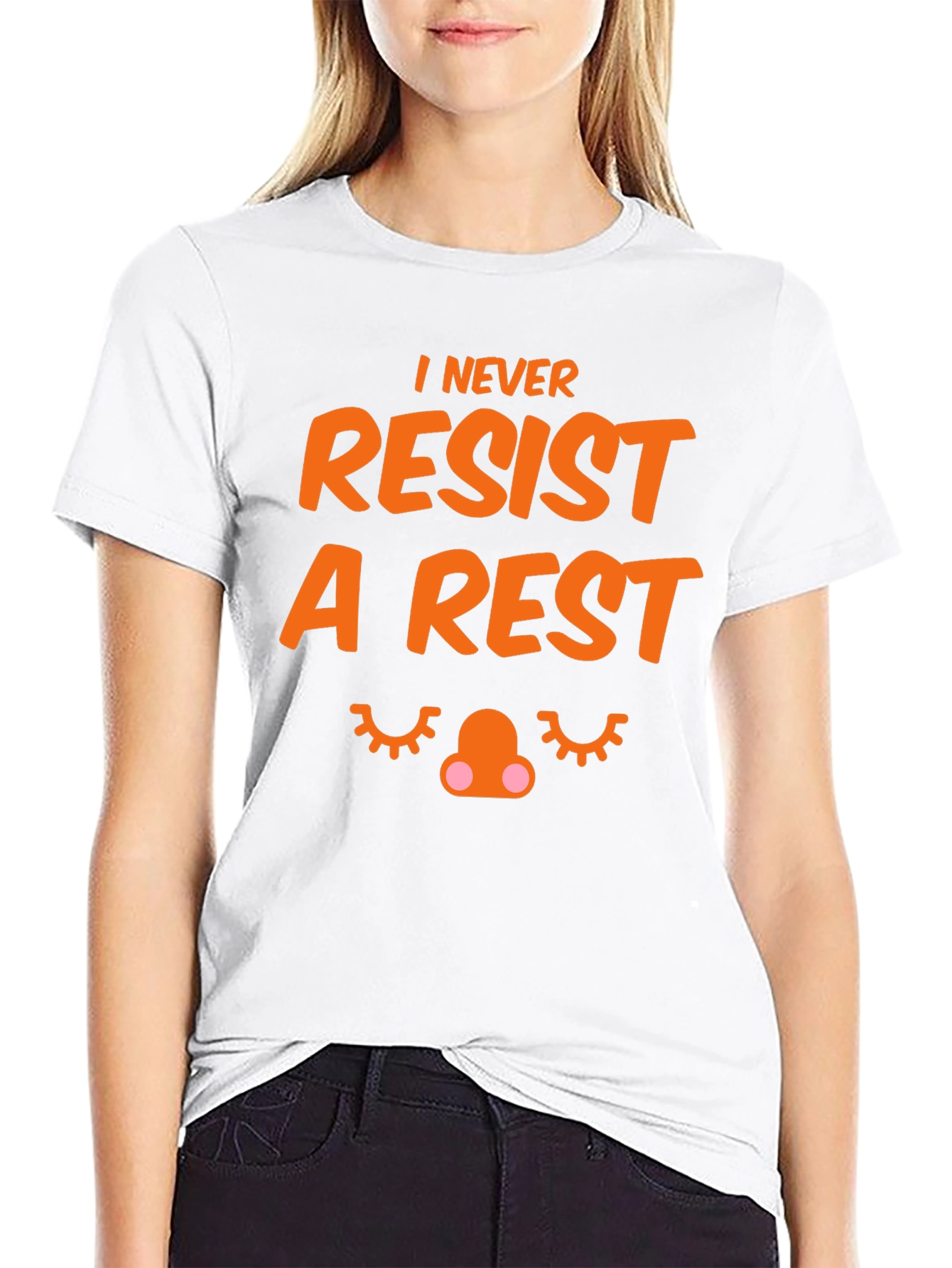Funny I Never Resist A Rest Graphic T-Shirt