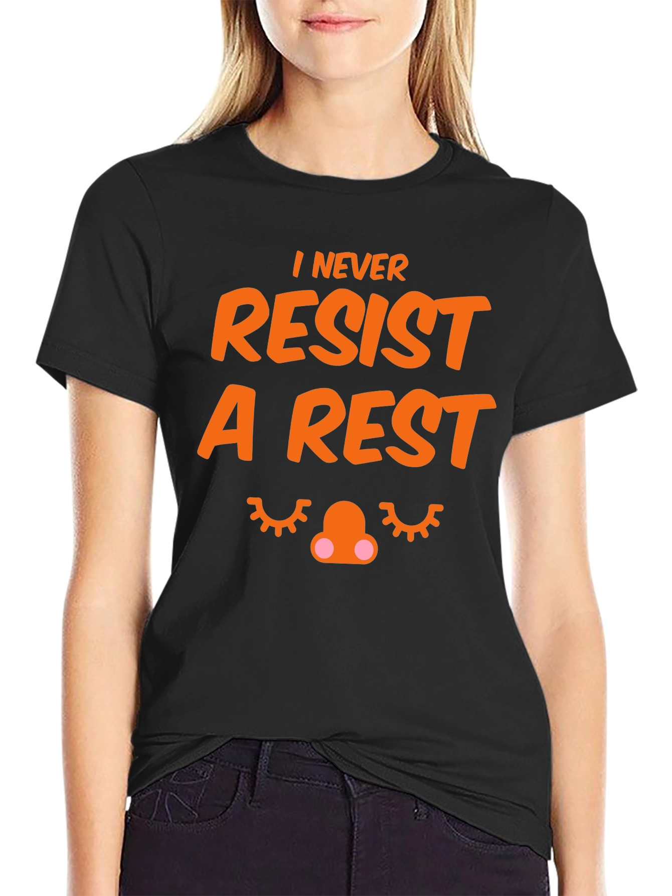 Funny I Never Resist A Rest Graphic T-Shirt