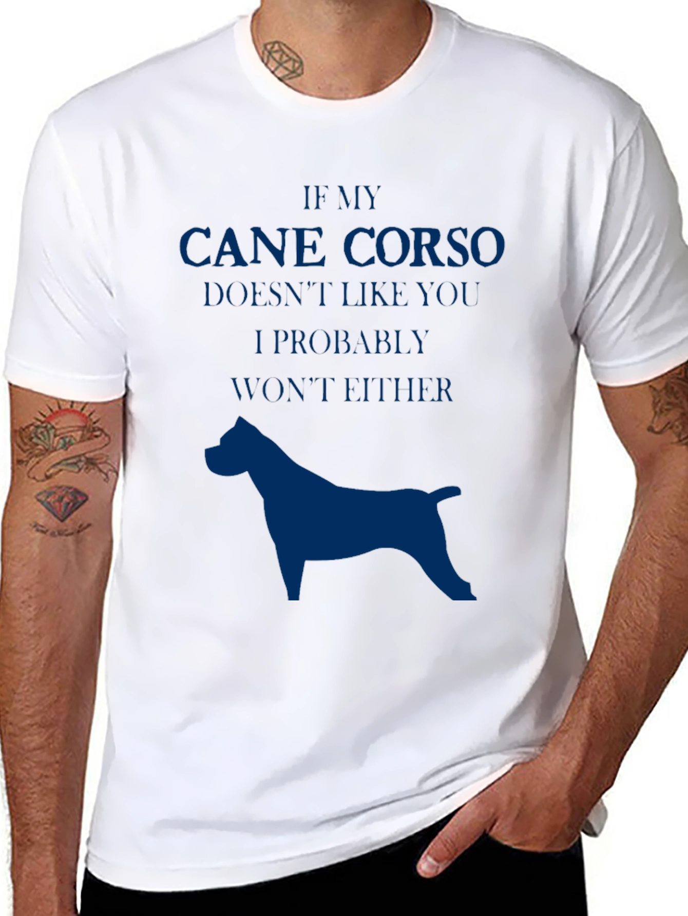 Cane Corso Dog Lover T-Shirt - Funny Pet Owner Tee