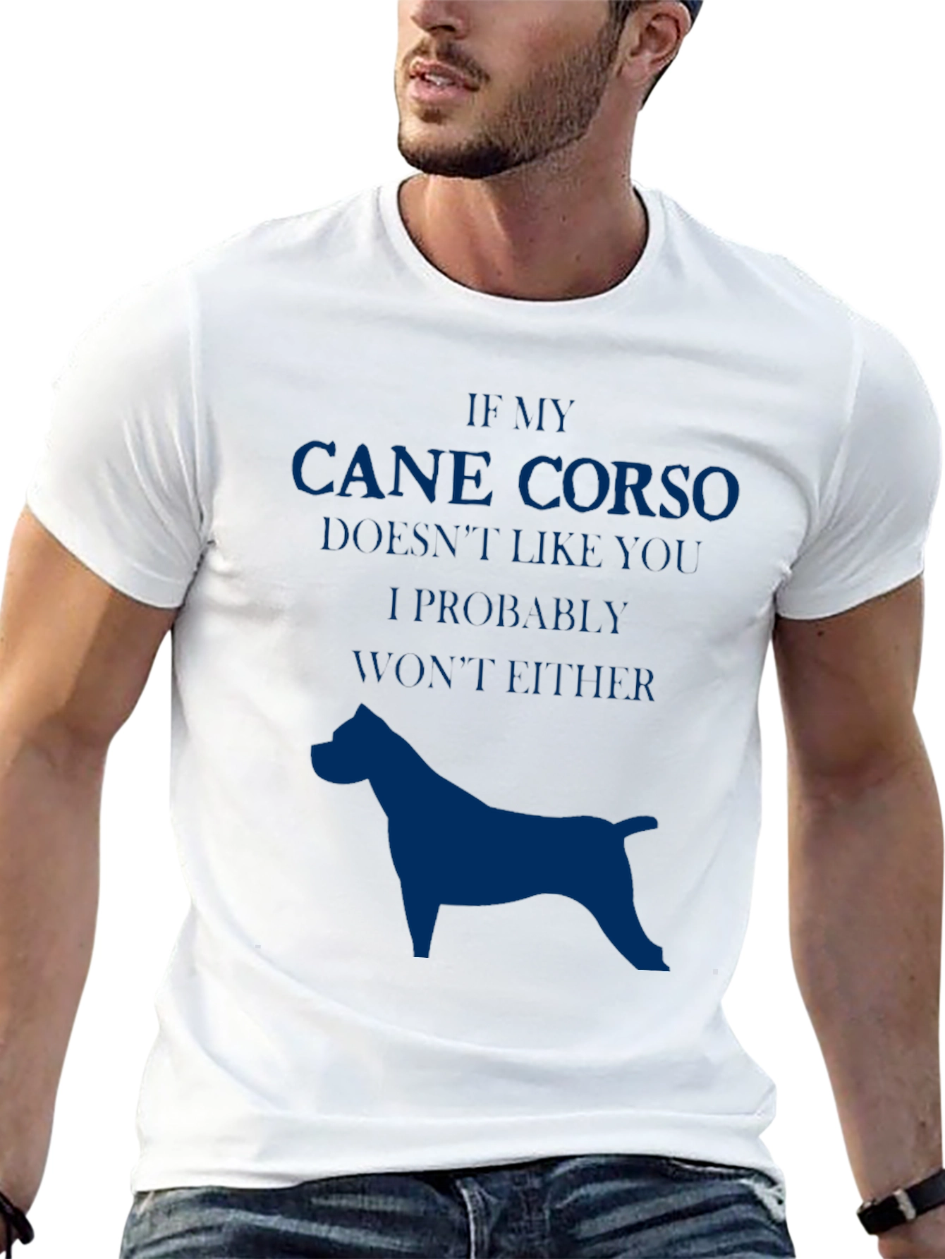Cane Corso Dog Lover T-Shirt - Funny Pet Owner Tee
