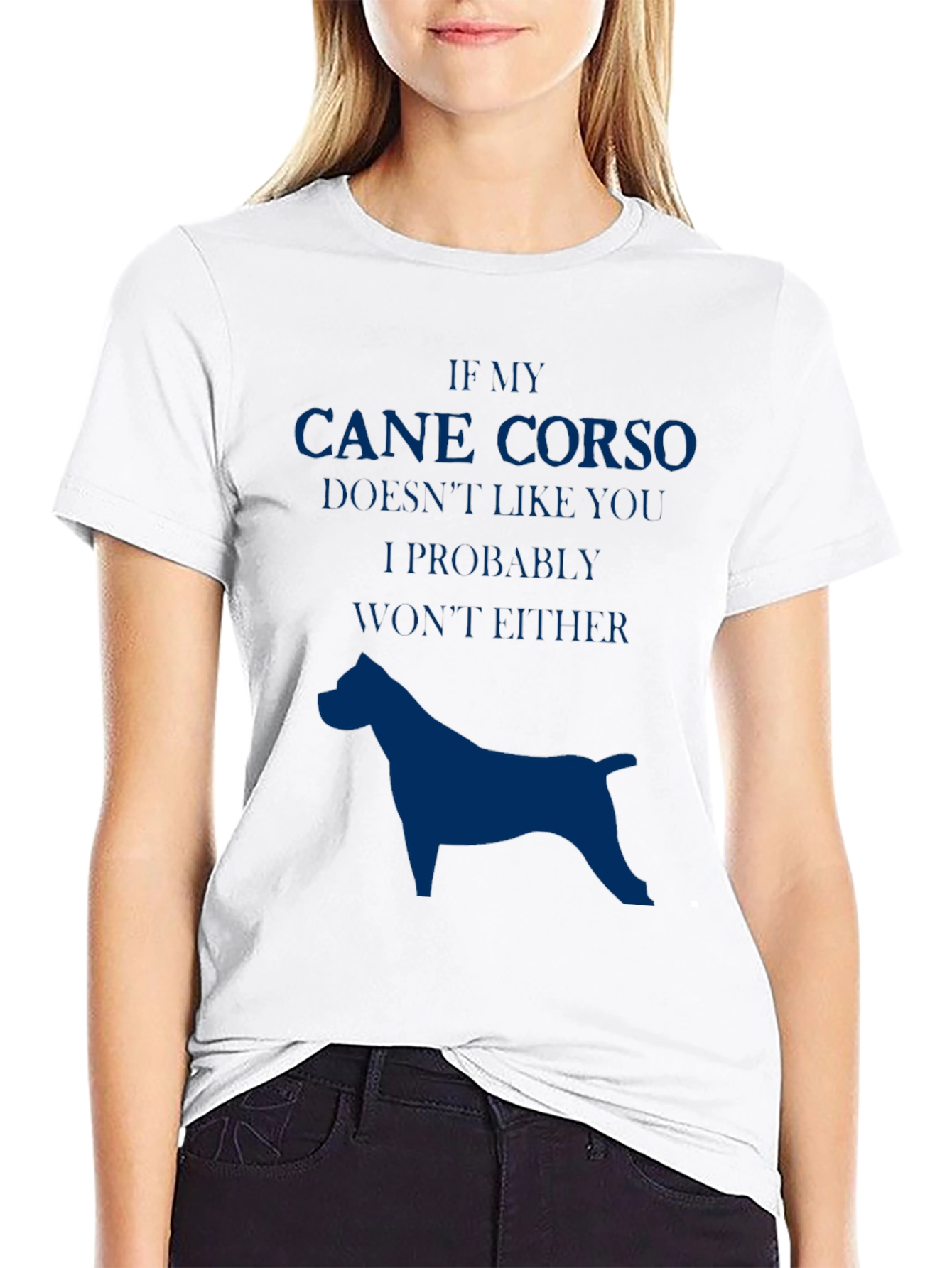 Cane Corso Dog Lover T-Shirt - Funny Pet Owner Tee