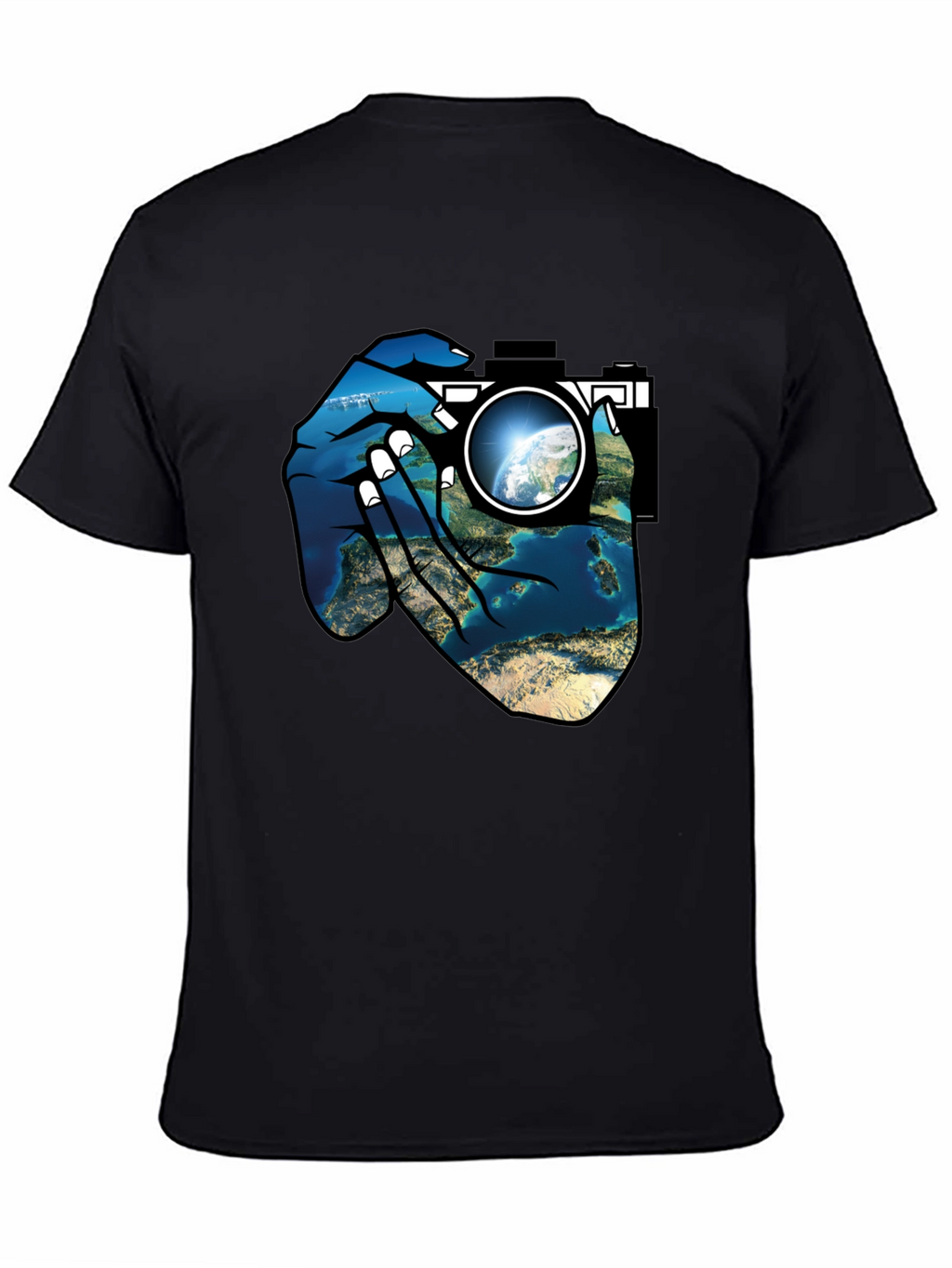 Earth Lens Graphic T-Shirt