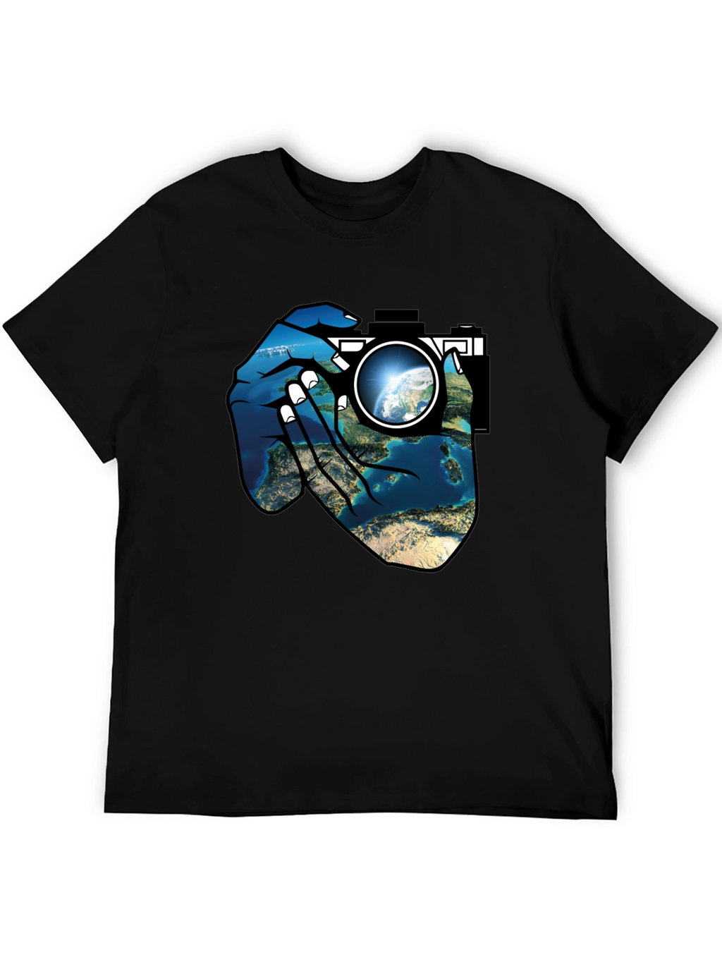 Earth Lens Graphic T-Shirt