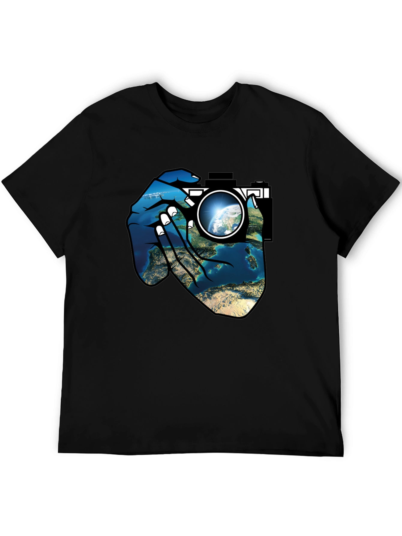 Earth Lens Graphic T-Shirt