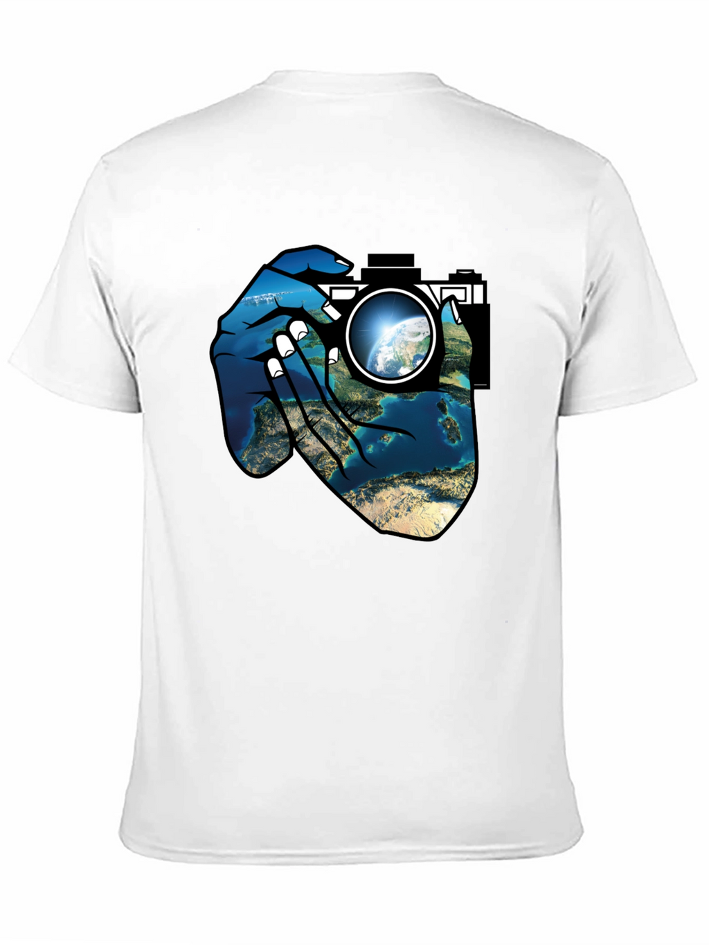 Earth Lens Graphic T-Shirt