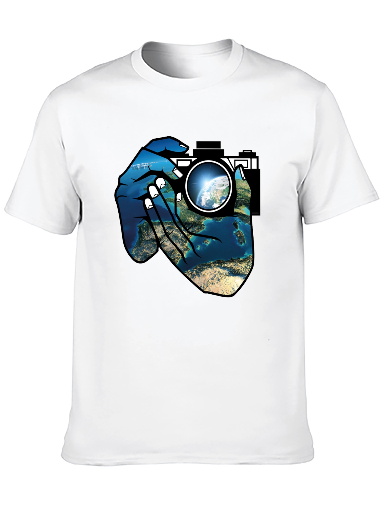 Earth Lens Graphic T-Shirt