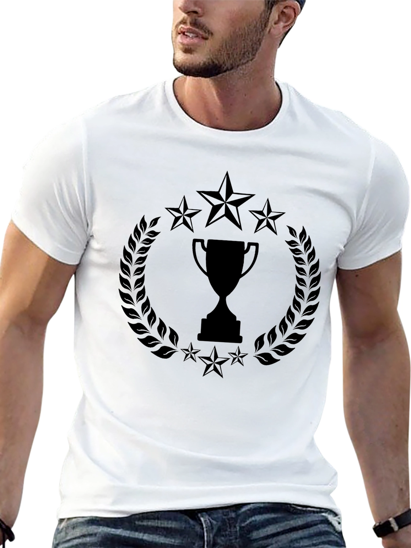 Black Trophy Star T-Shirt