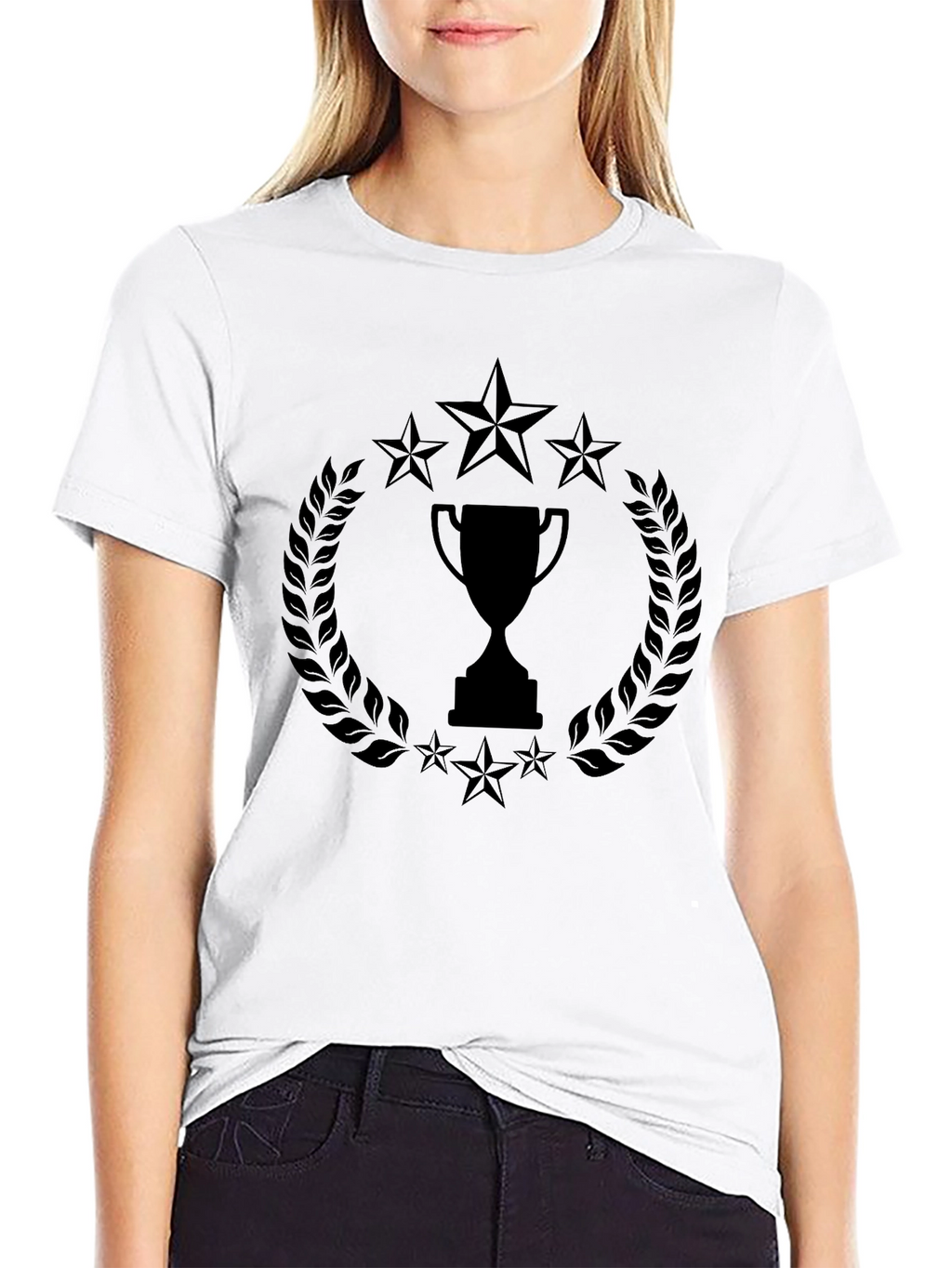 Black Trophy Star T-Shirt