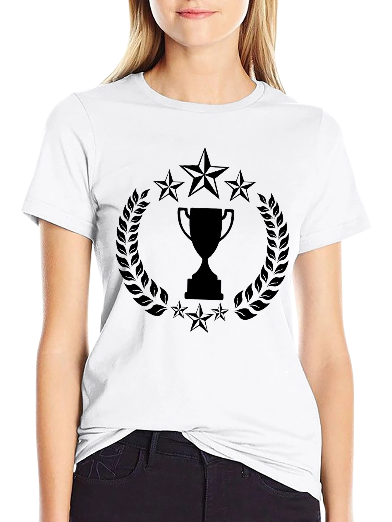 Black Trophy Star T-Shirt