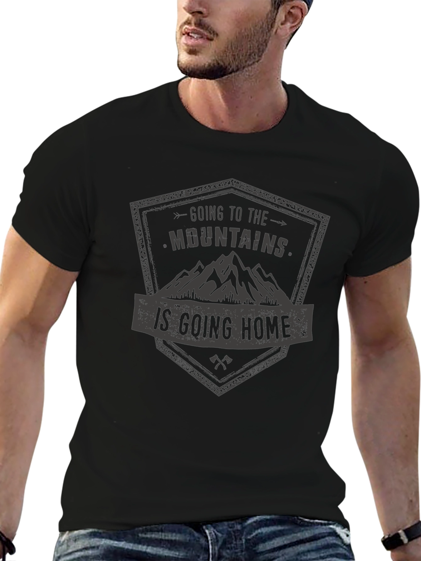 Mountain Home Graphic Tee - Adventure Awaits