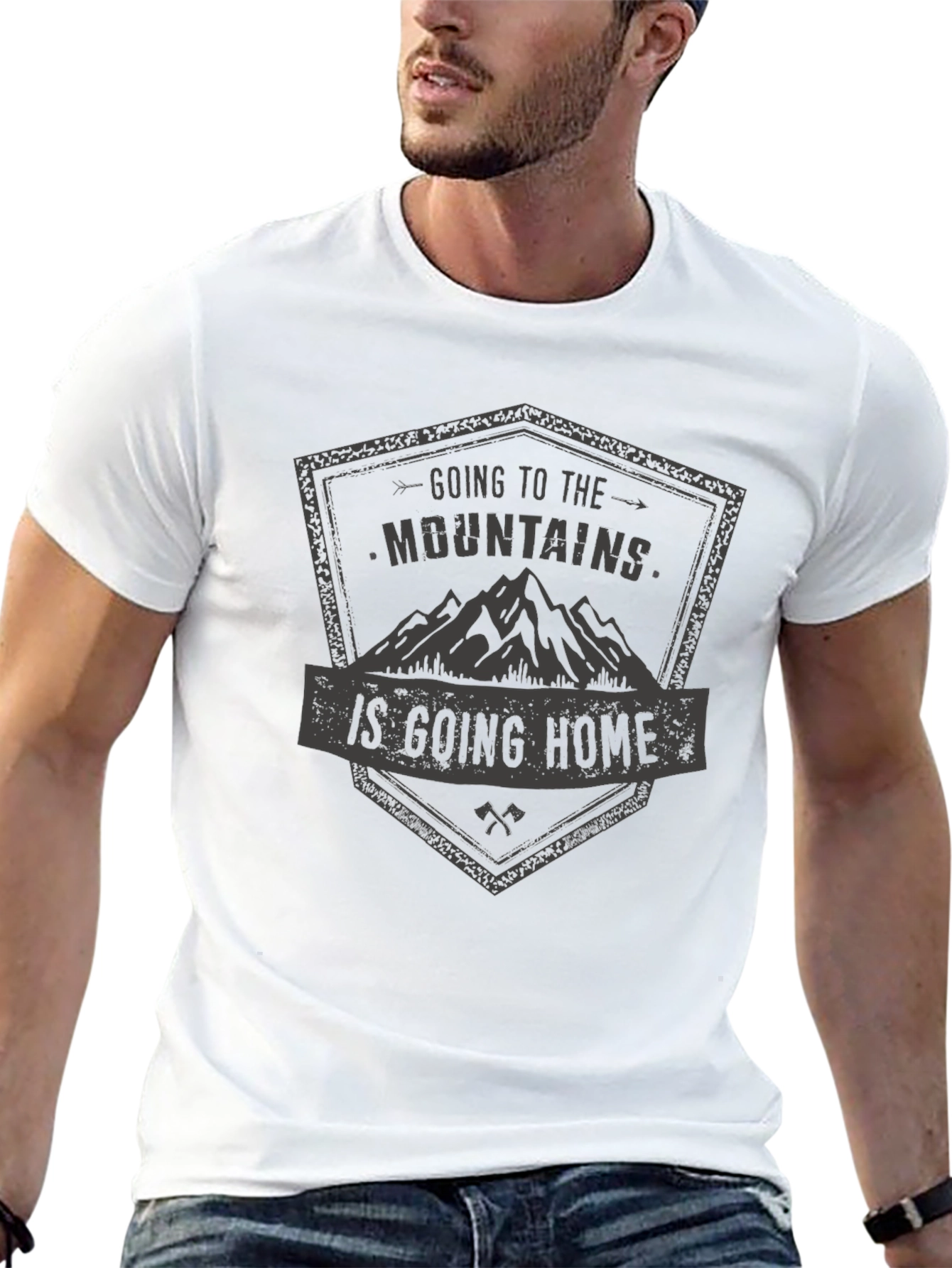 Mountain Home Graphic Tee - Adventure Awaits