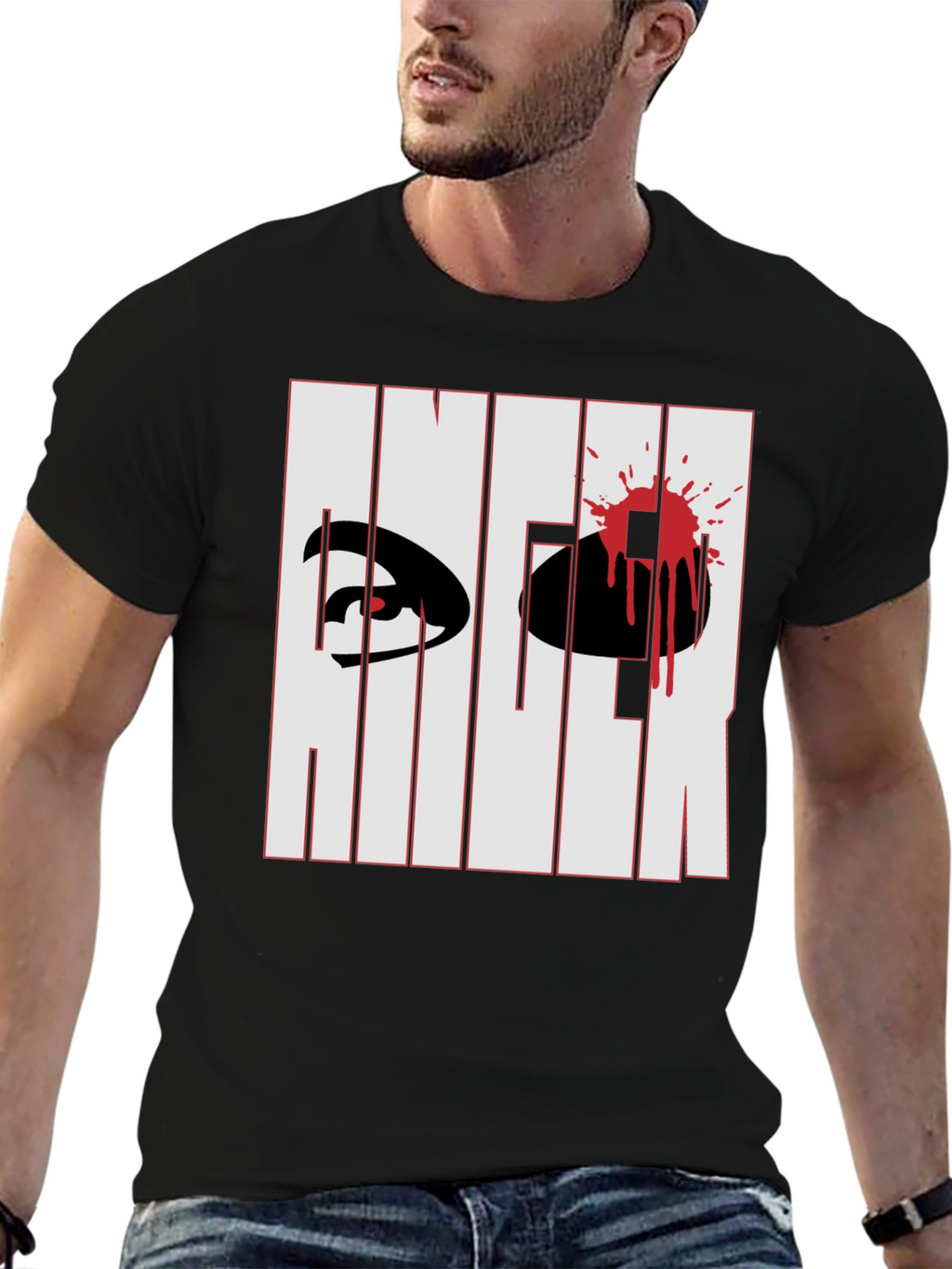 Killer T-Shirt - Black Crew Neck