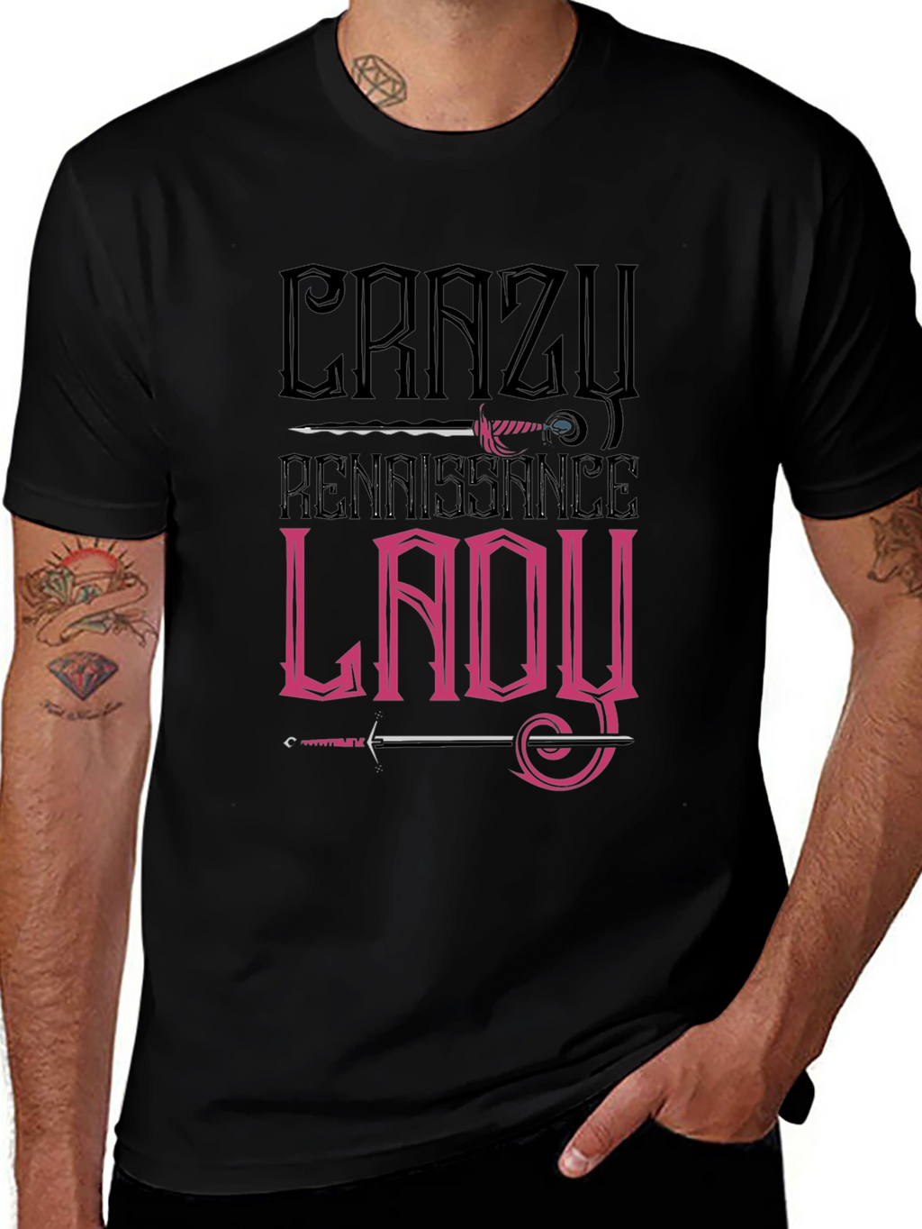 Crazy Renaissance Lady T-Shirt