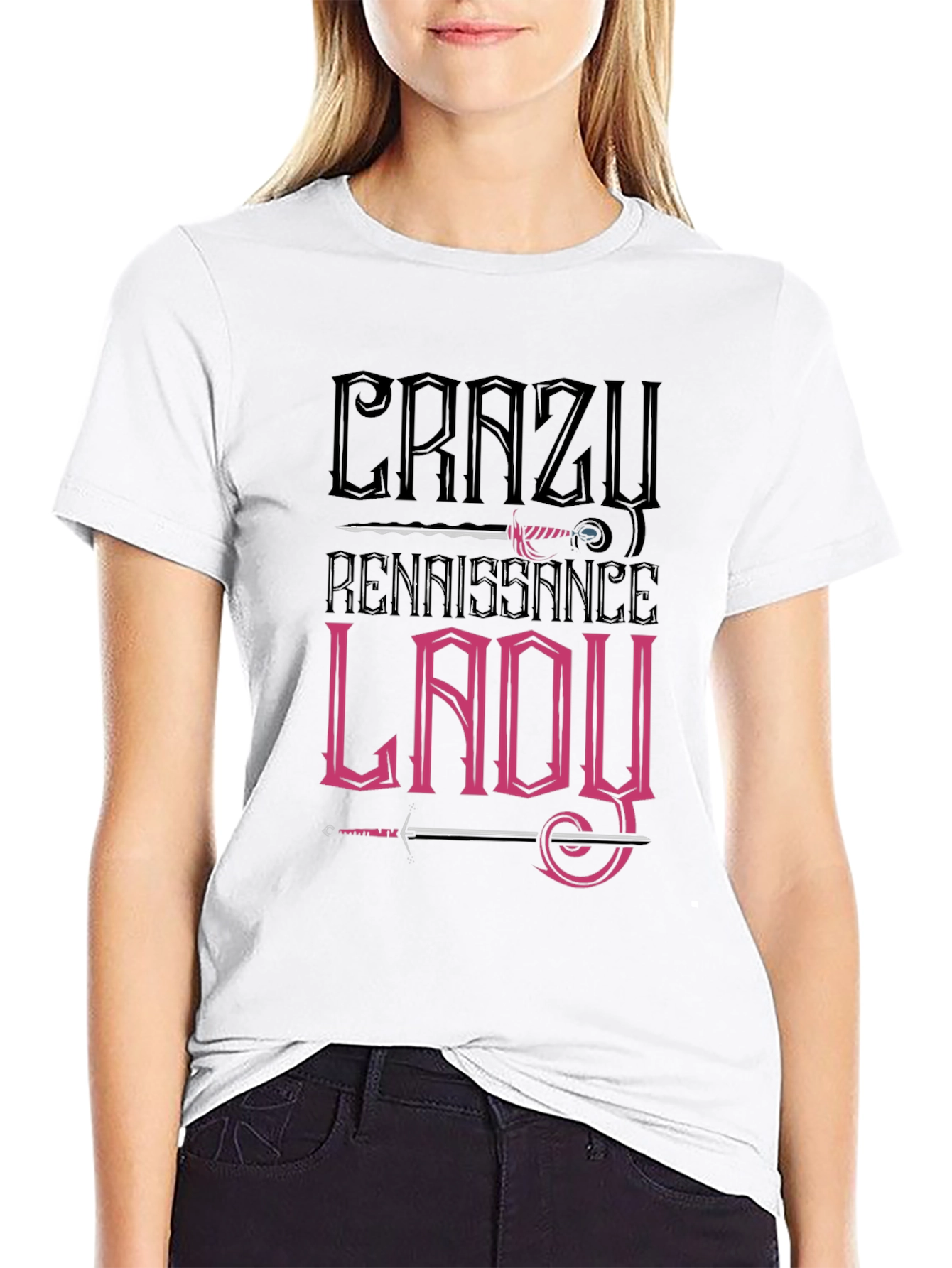 Crazy Renaissance Lady T-Shirt