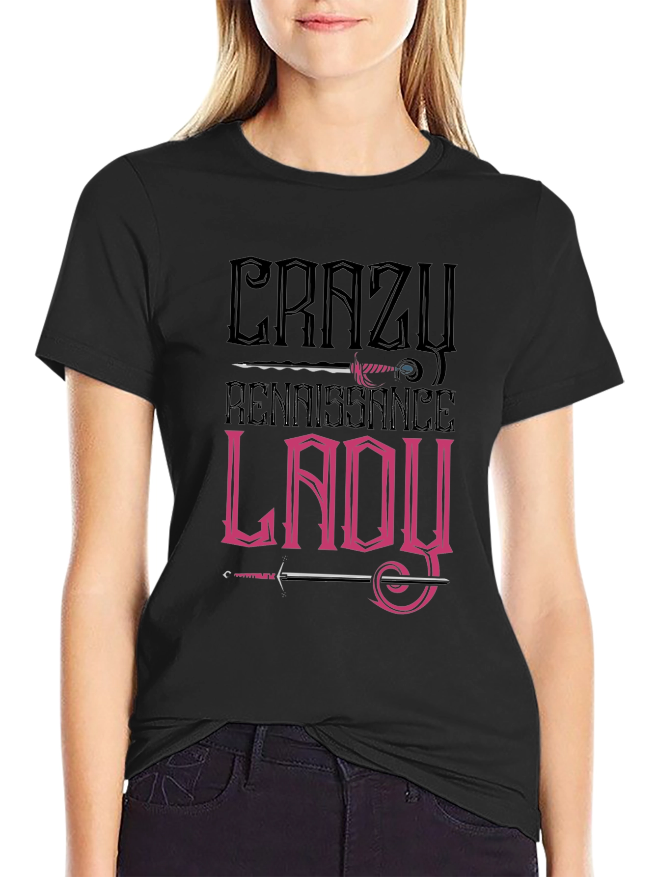 Crazy Renaissance Lady T-Shirt