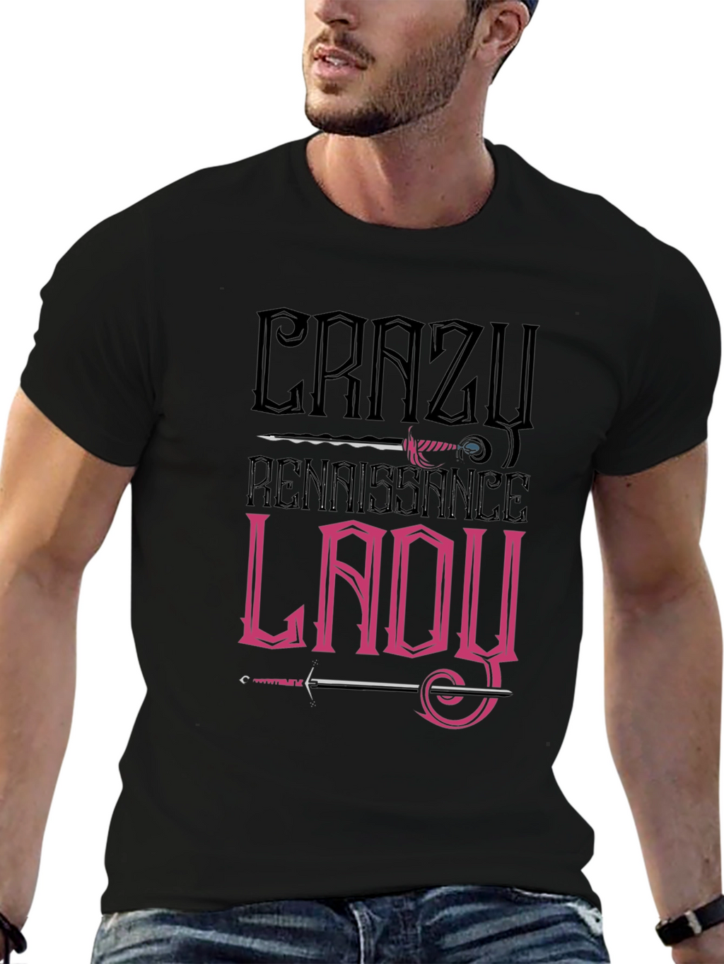 Crazy Renaissance Lady T-Shirt