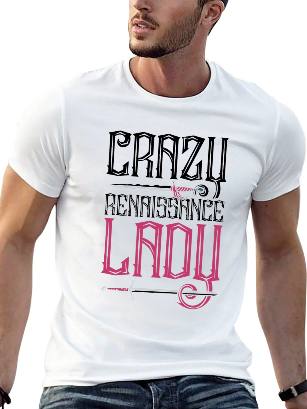 Crazy Renaissance Lady T-Shirt