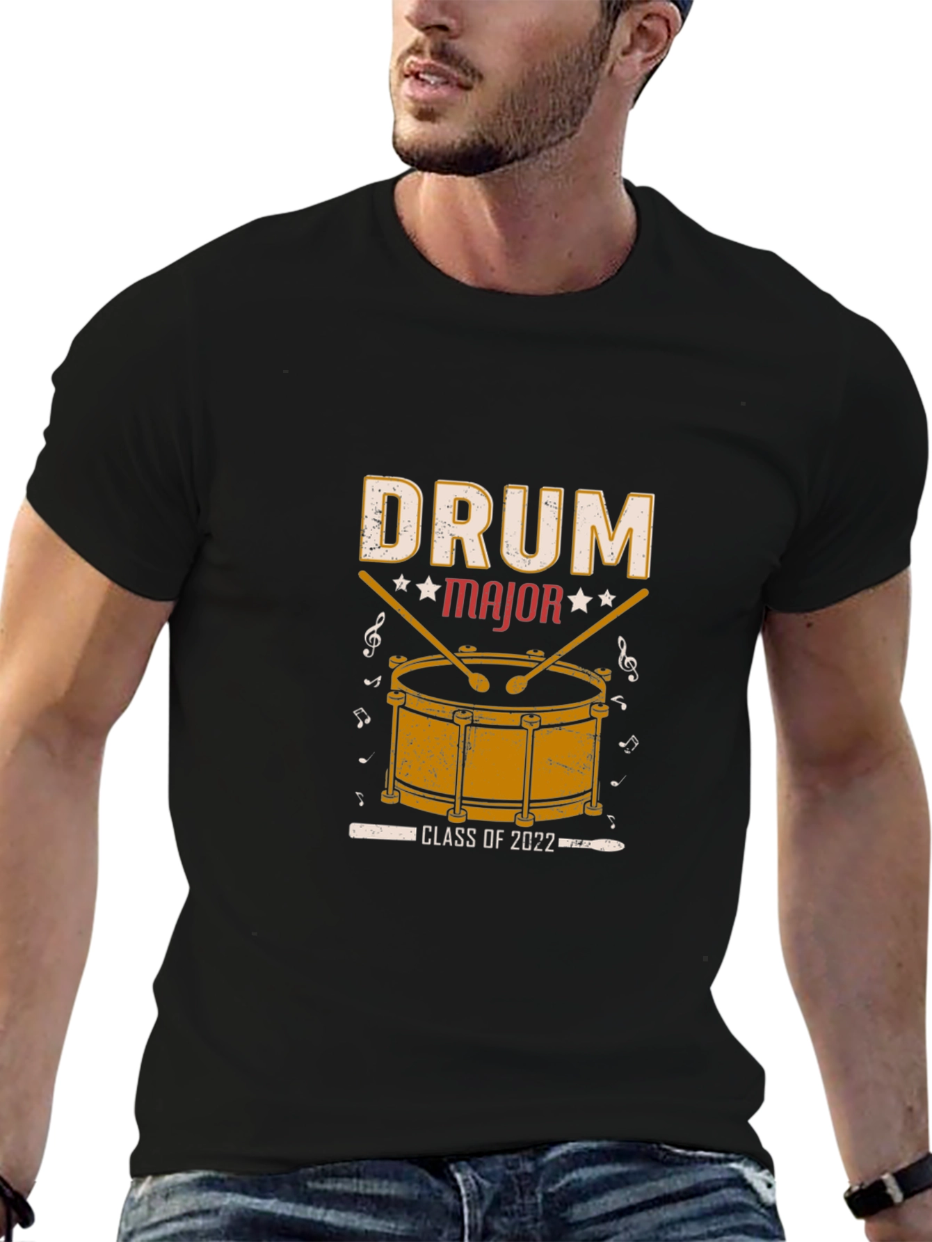 Drum Major Class of 2022 Black T-Shirt