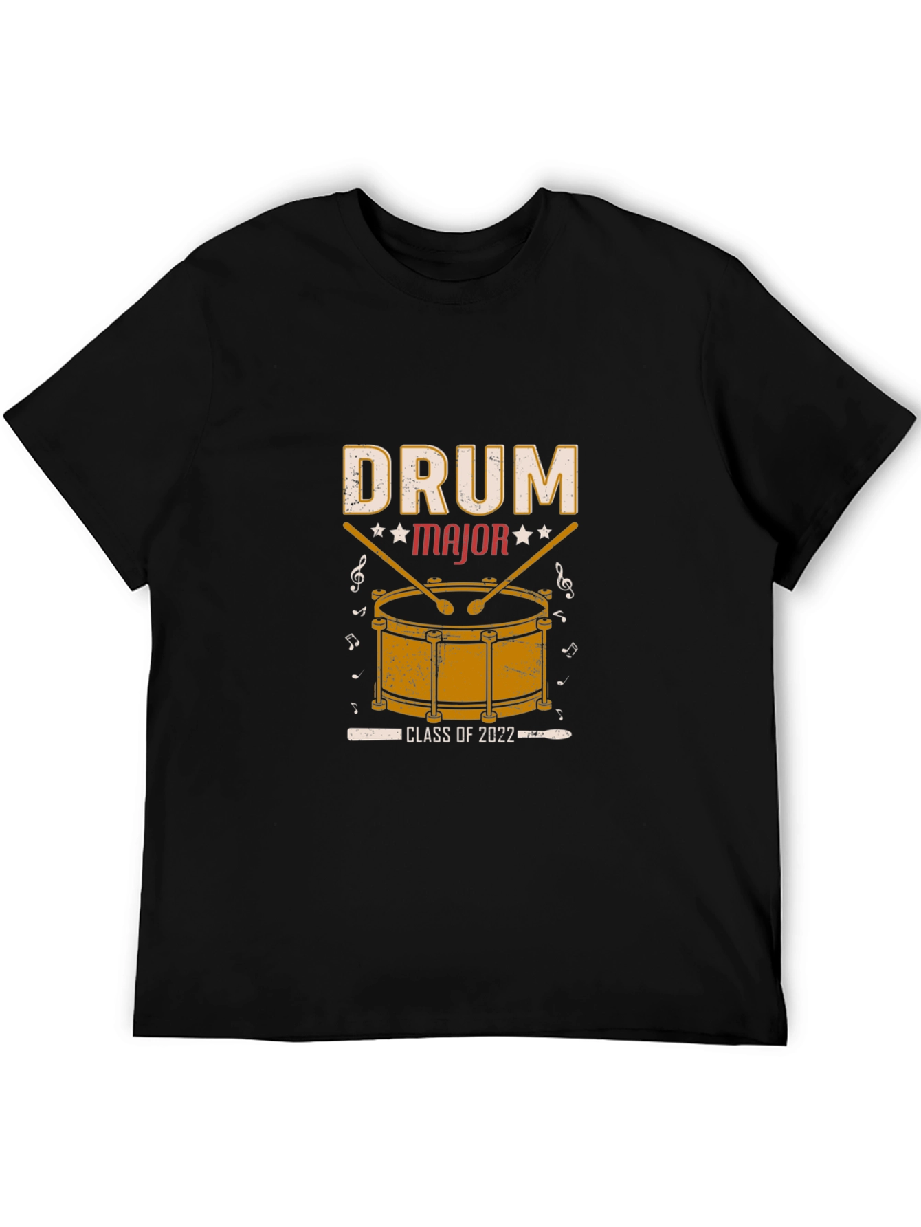 Drum Major Class of 2022 Black T-Shirt