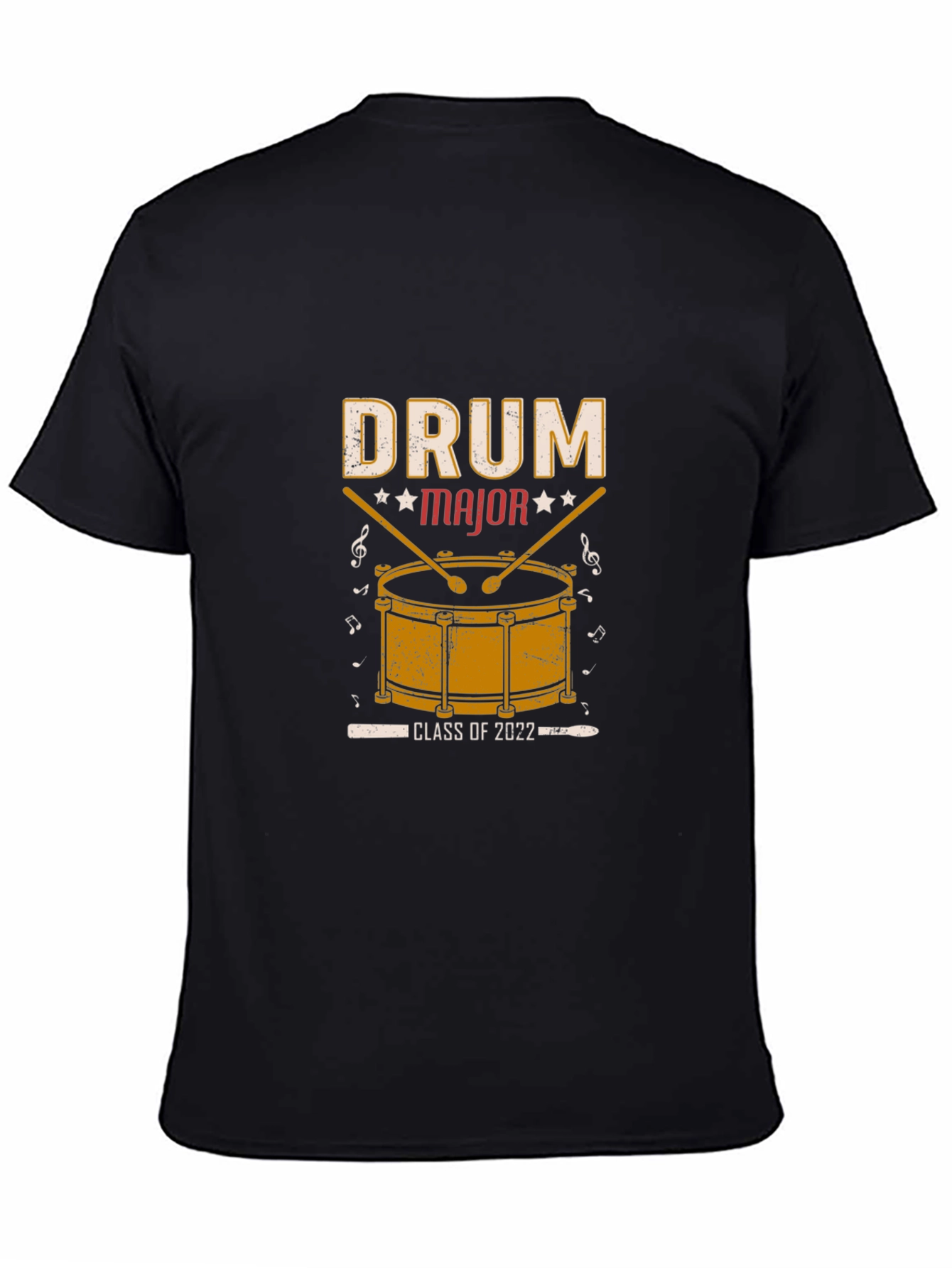 Drum Major Class of 2022 Black T-Shirt