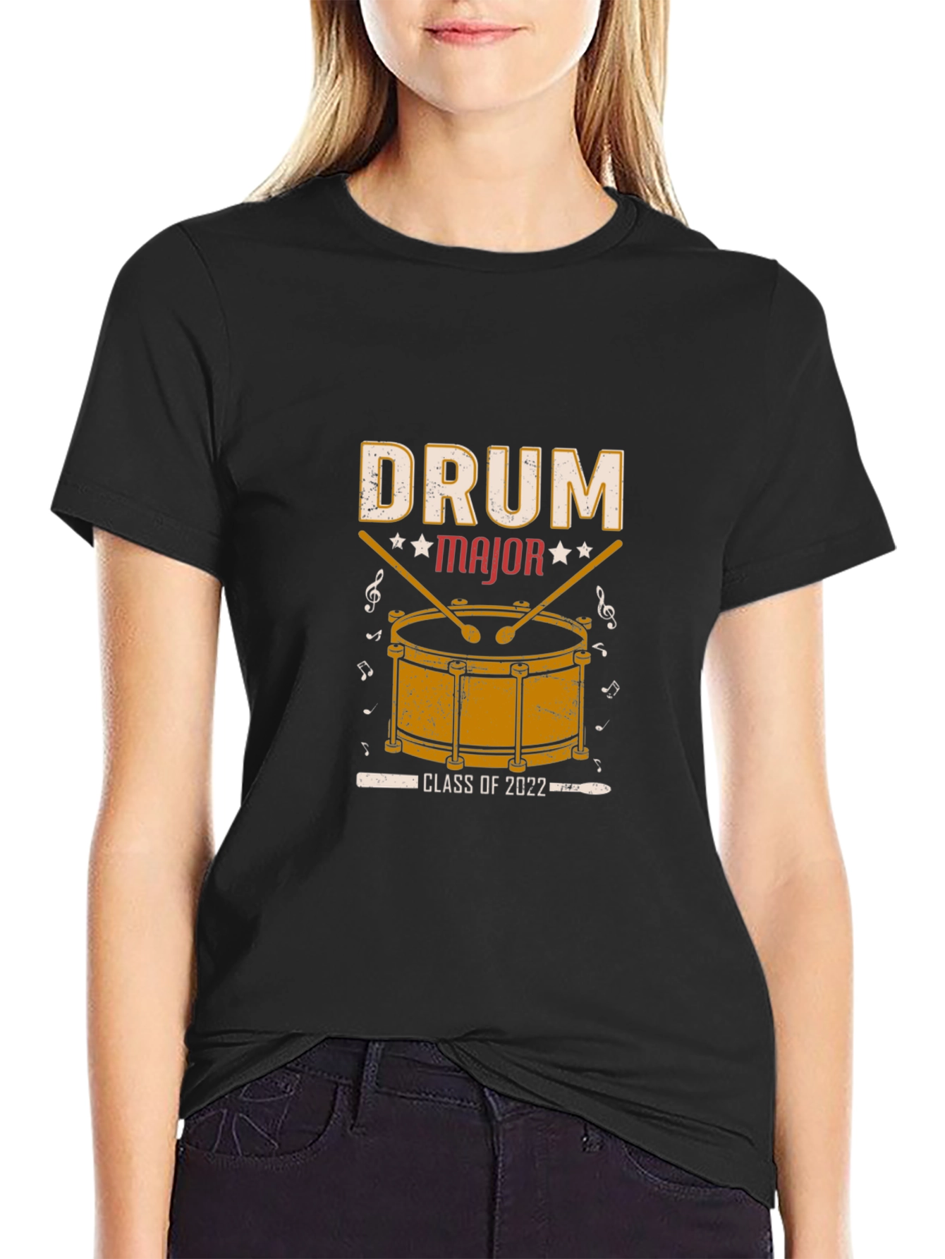 Drum Major Class of 2022 Black T-Shirt