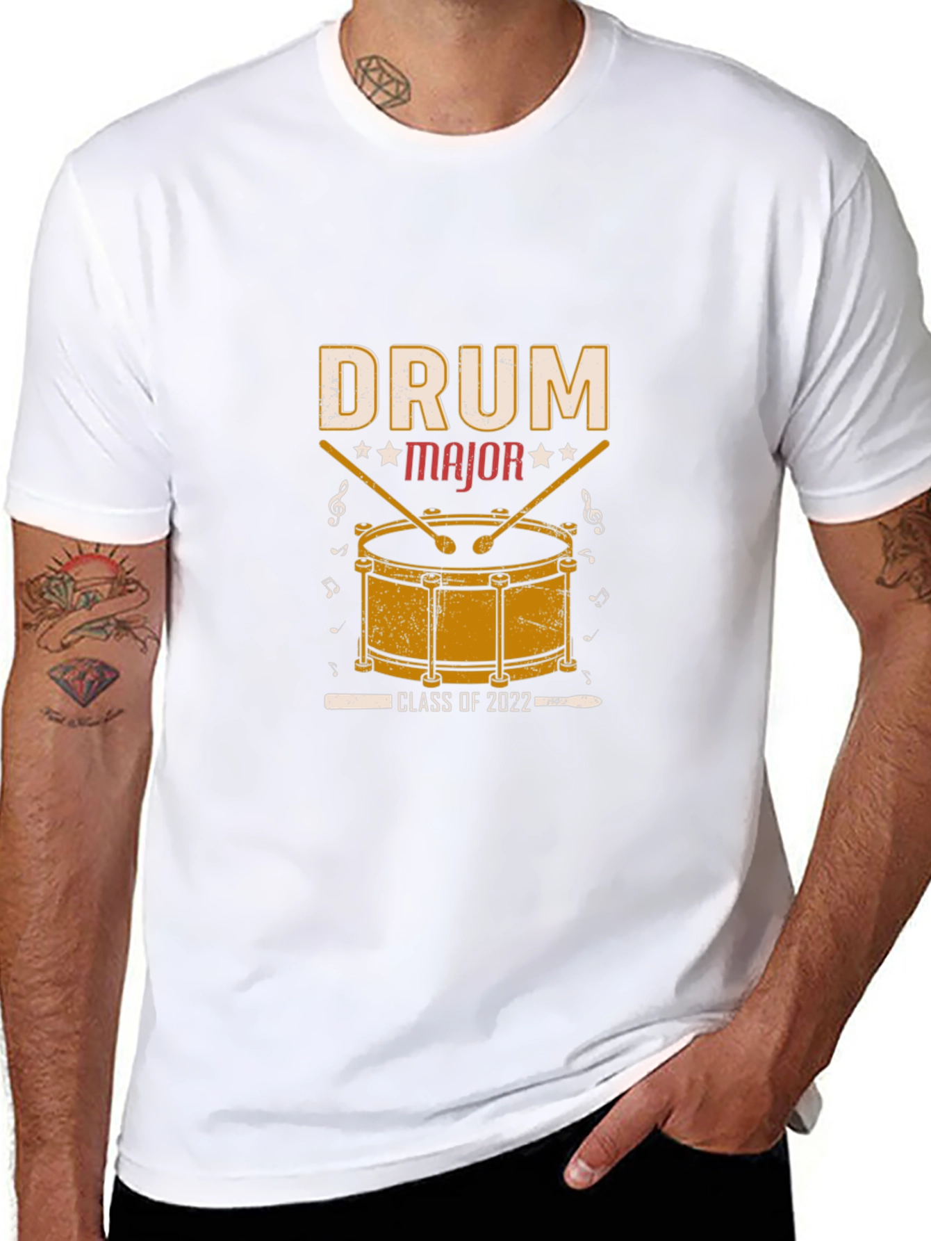 Drum Major Class of 2022 Black T-Shirt