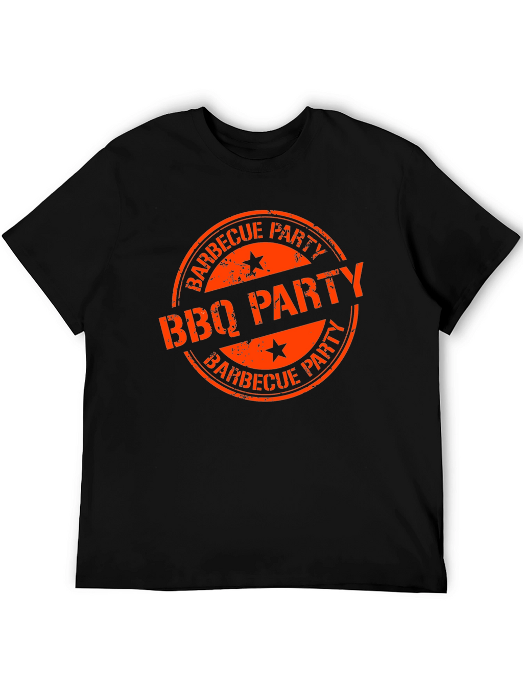 BBQ Party Graphic Tee - Black