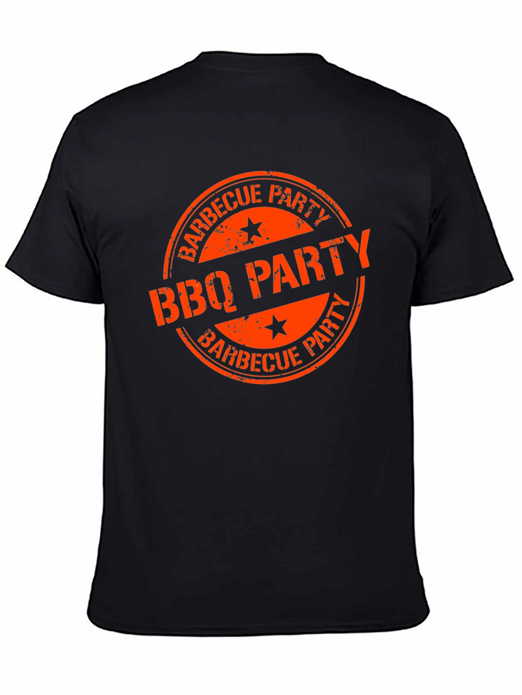 BBQ Party Graphic Tee - Black