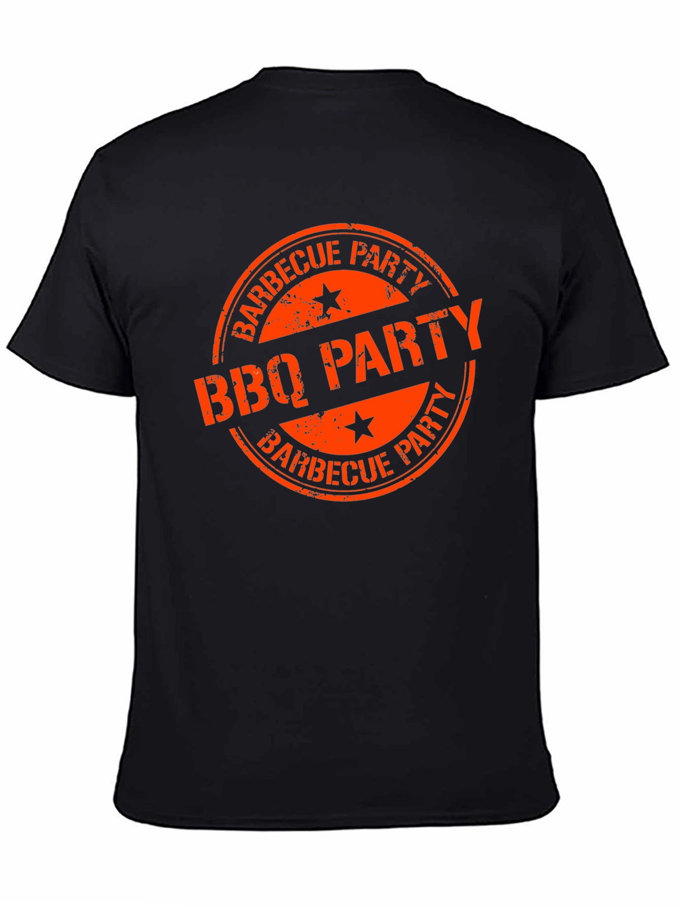BBQ Party Graphic Tee - Black