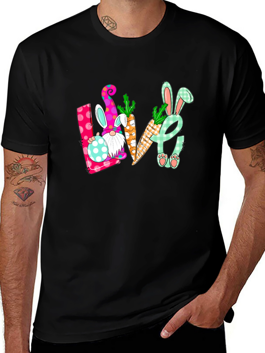 Easter Gnome Love T-Shirt
