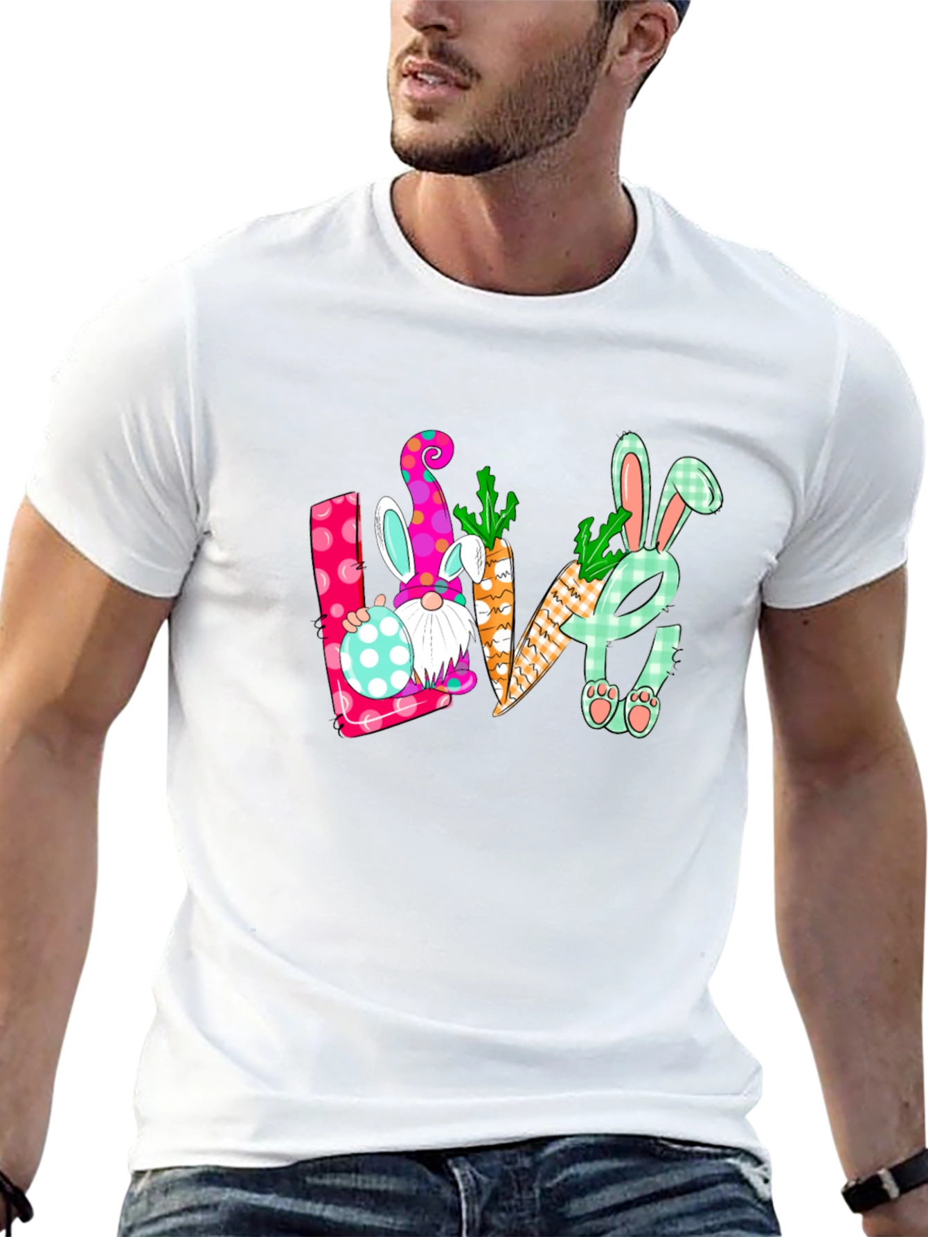 Easter Gnome Love T-Shirt