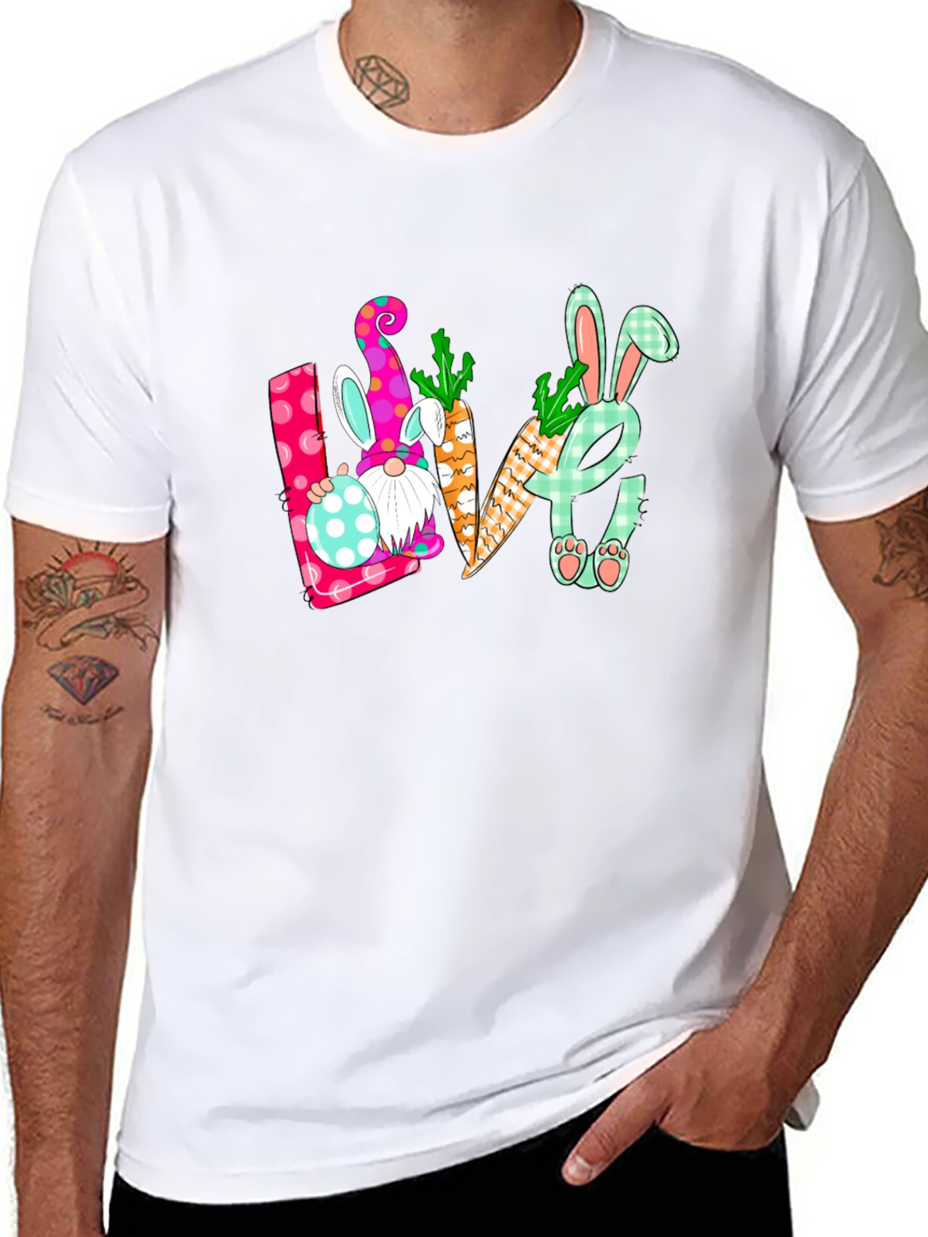 Easter Gnome Love T-Shirt