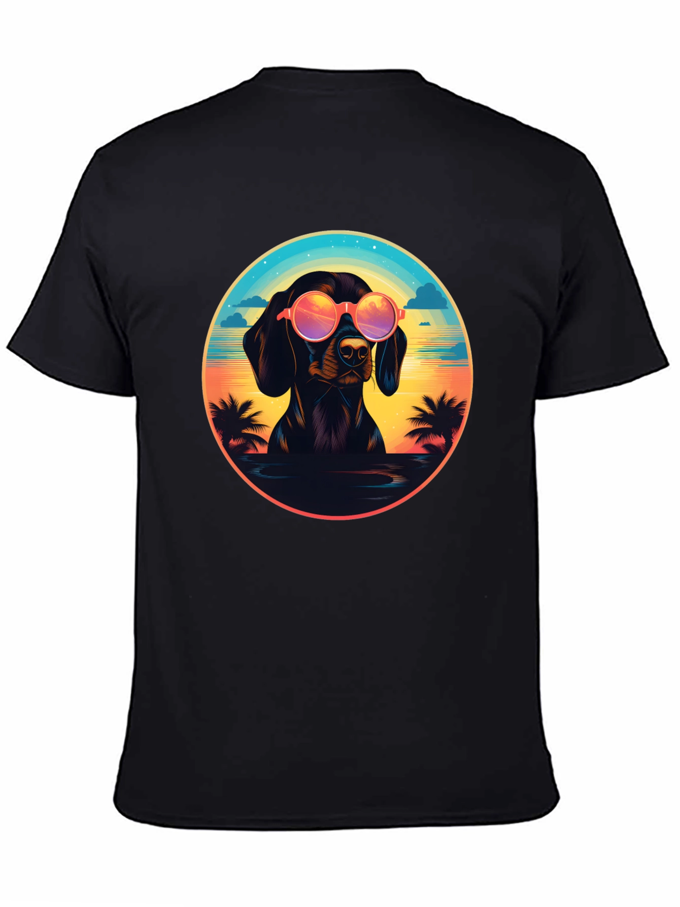 Dachshund Beach Vibe T-Shirt