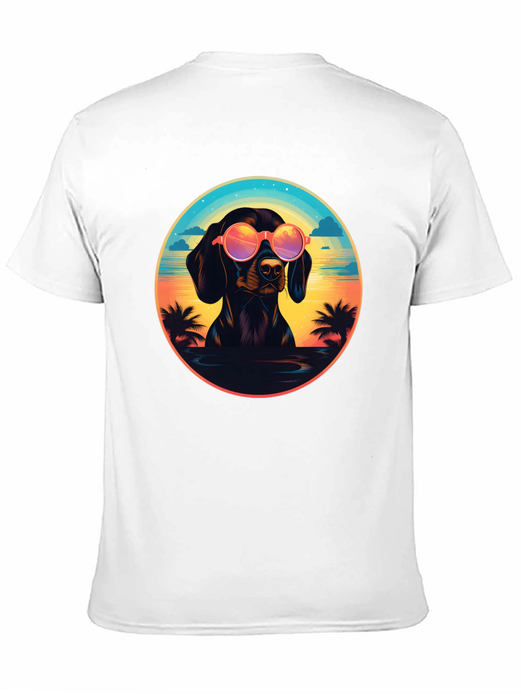 Dachshund Beach Vibe T-Shirt