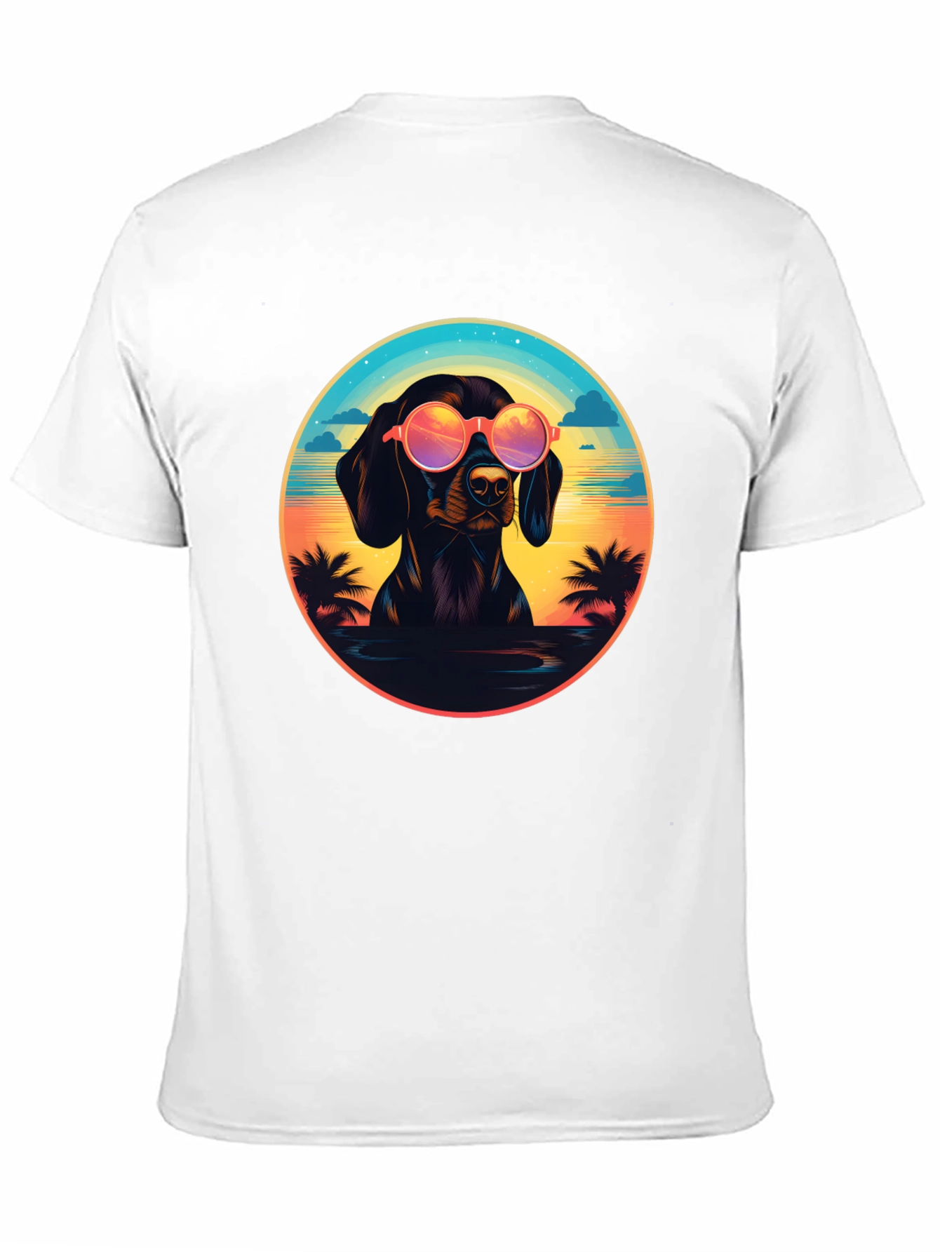 Dachshund Beach Vibe T-Shirt