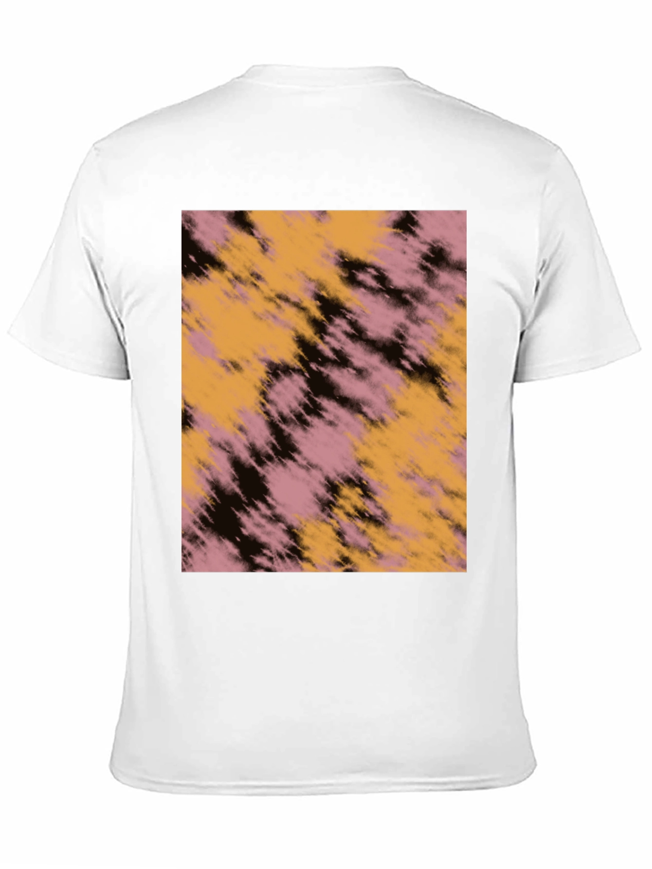 Abstract Graphic Print Black Casual T-Shirt