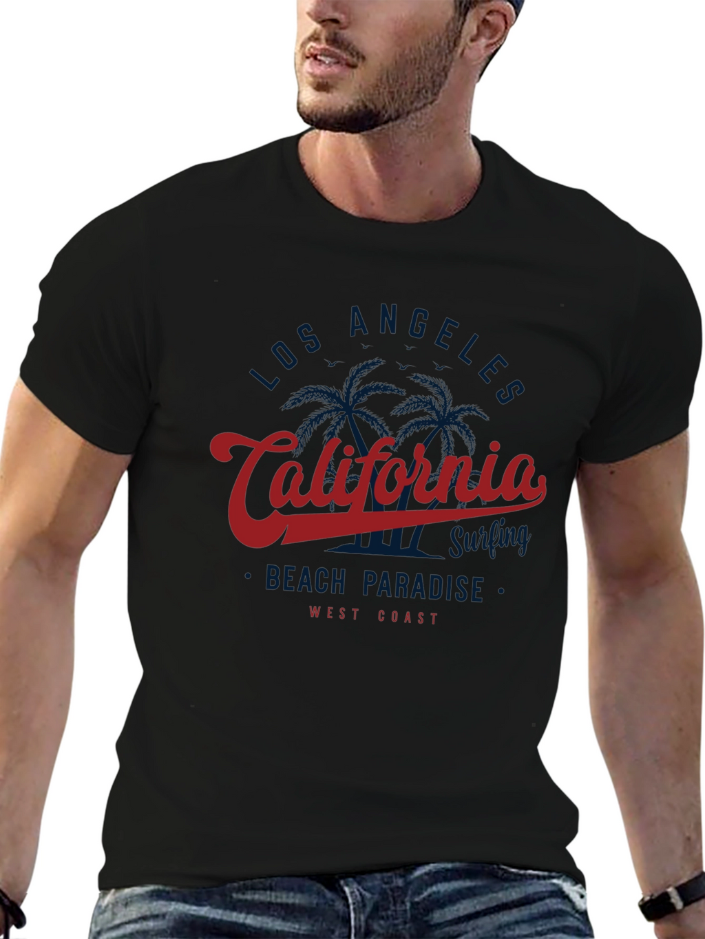 California Graphic Tee - Beach Vibe