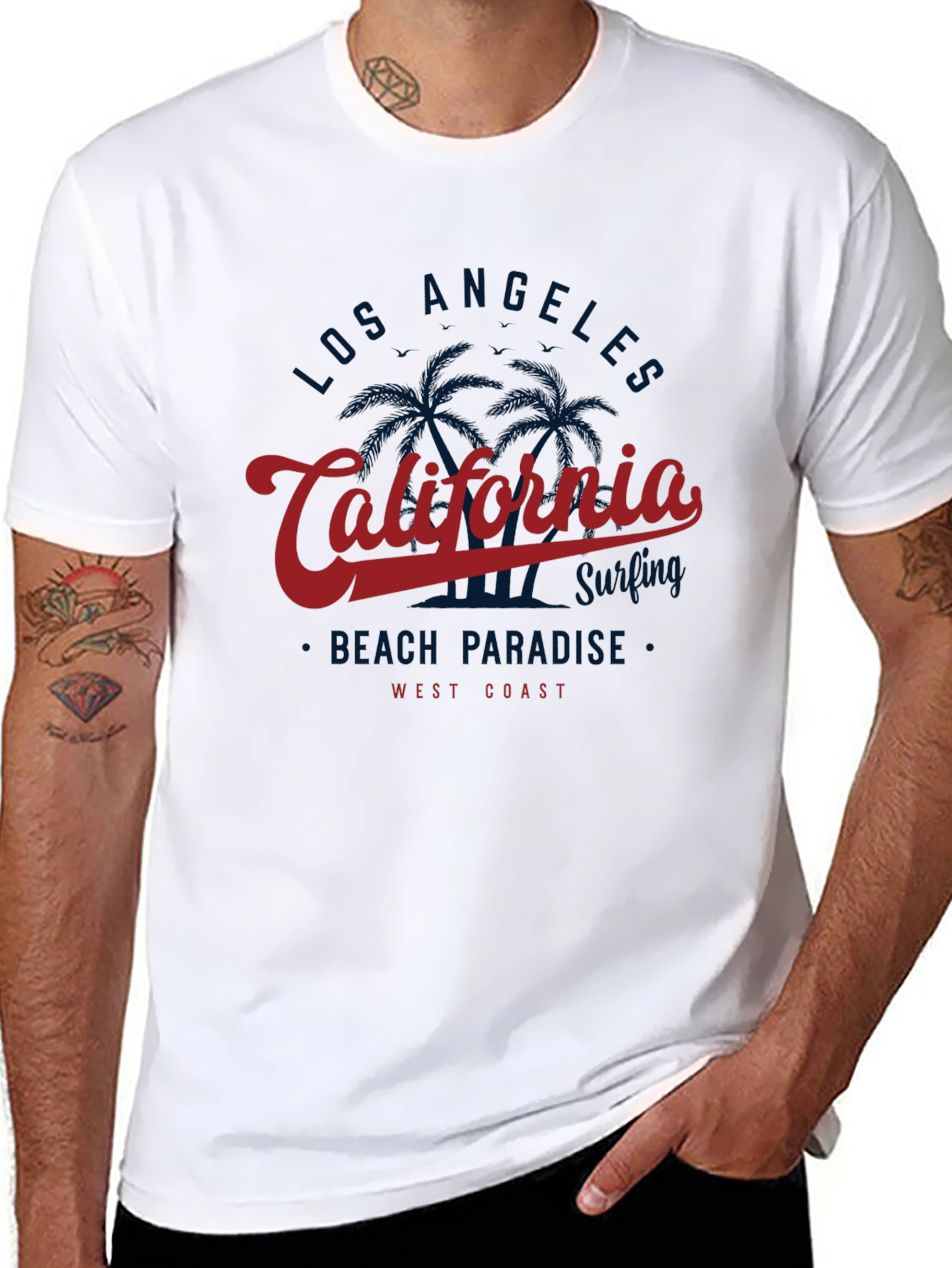 California Graphic Tee - Beach Vibe