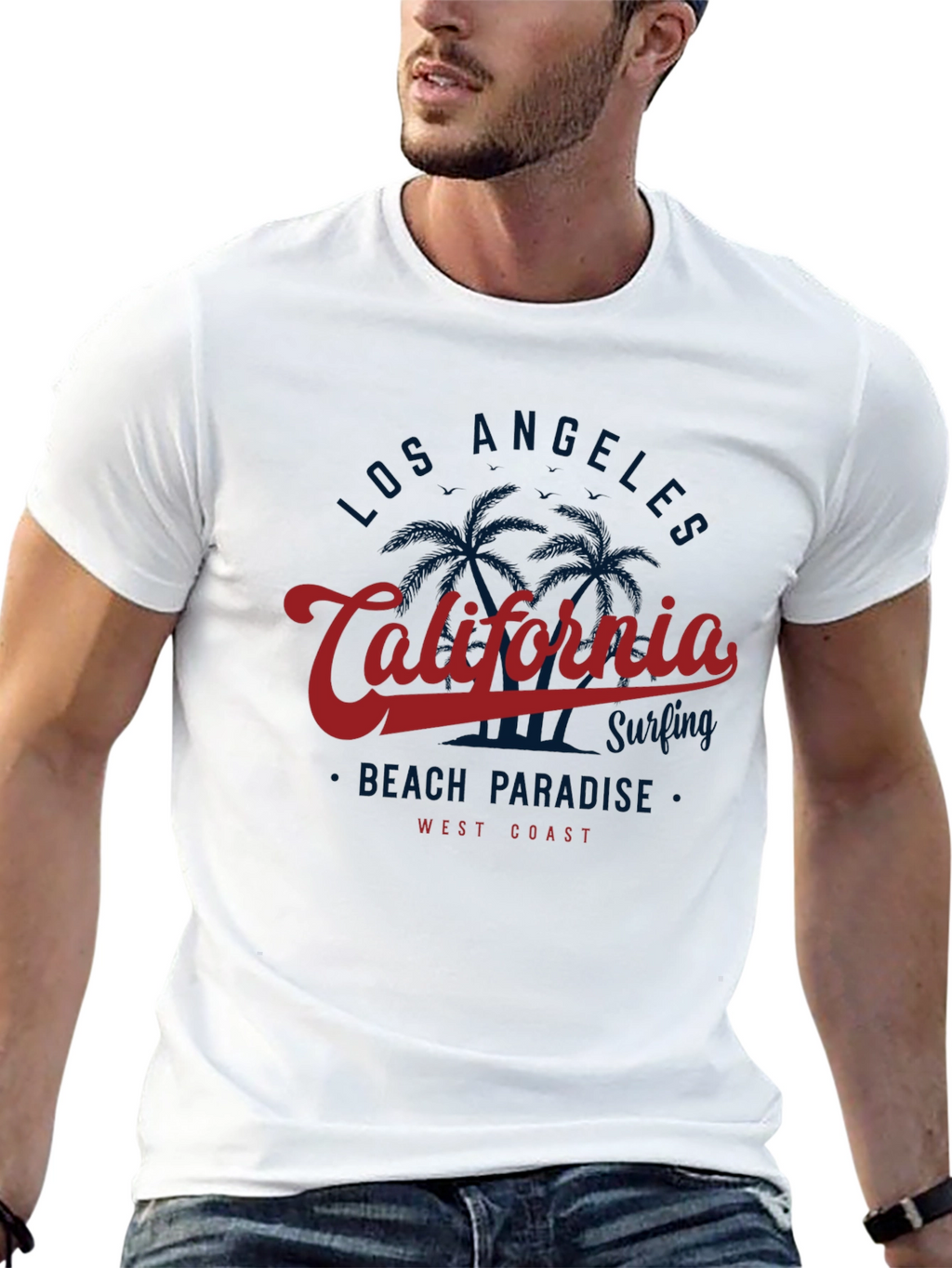 California Graphic Tee - Beach Vibe