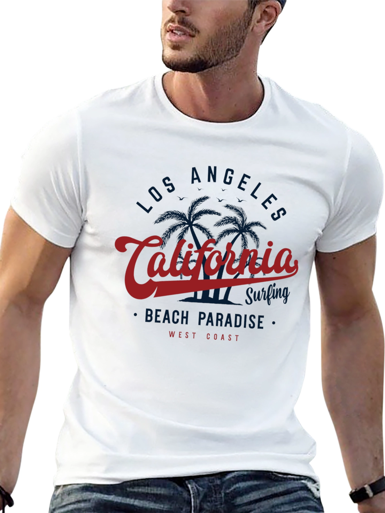 California Graphic Tee - Beach Vibe