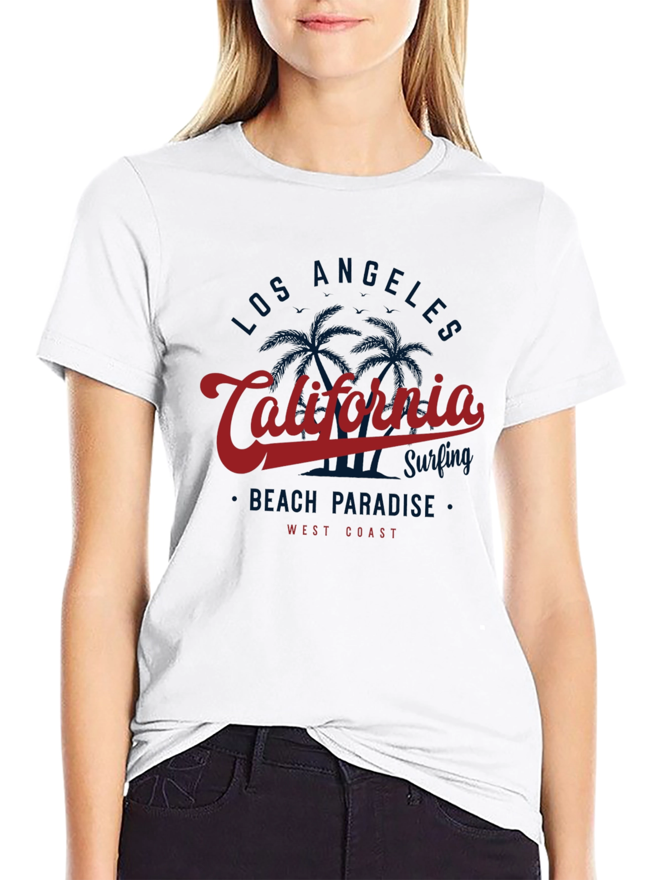 California Graphic Tee - Beach Vibe
